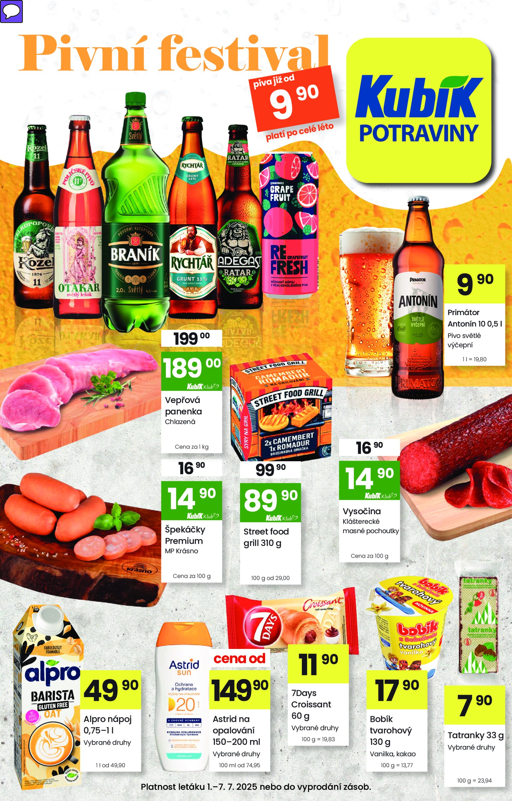 kubik - Leták Kubík od 01.07. do 07.07.
