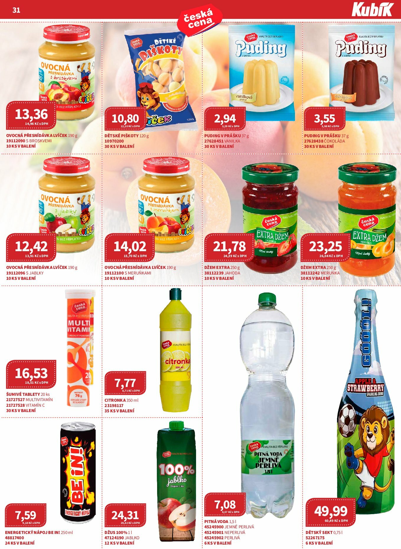 kubik - Leták Kubík - Velkoobchod od 01.09. do 30.09. - page: 31 kubik - Leták Kubík - Velkoobchod od 01.09. do 30.09. - page: 31