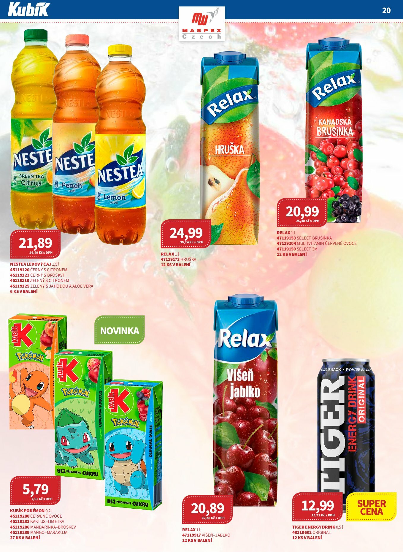 kubik - Leták Kubík - Velkoobchod od 01.09. do 30.09. - page: 20 kubik - Leták Kubík - Velkoobchod od 01.09. do 30.09. - page: 20
