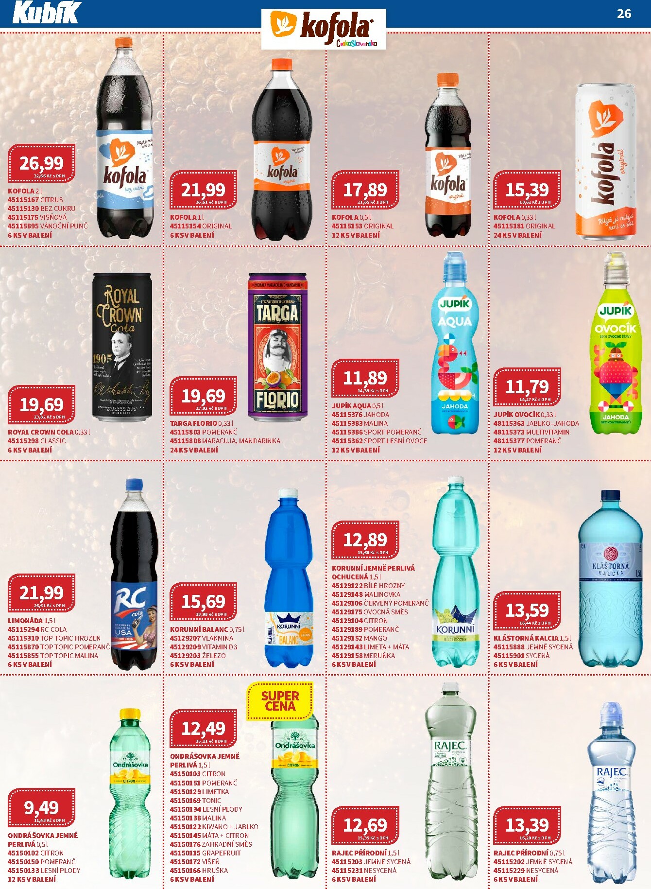 kubik - Aktuální leták Kubík - Velkoobchod od 01.11. do 30.11. - page: 26