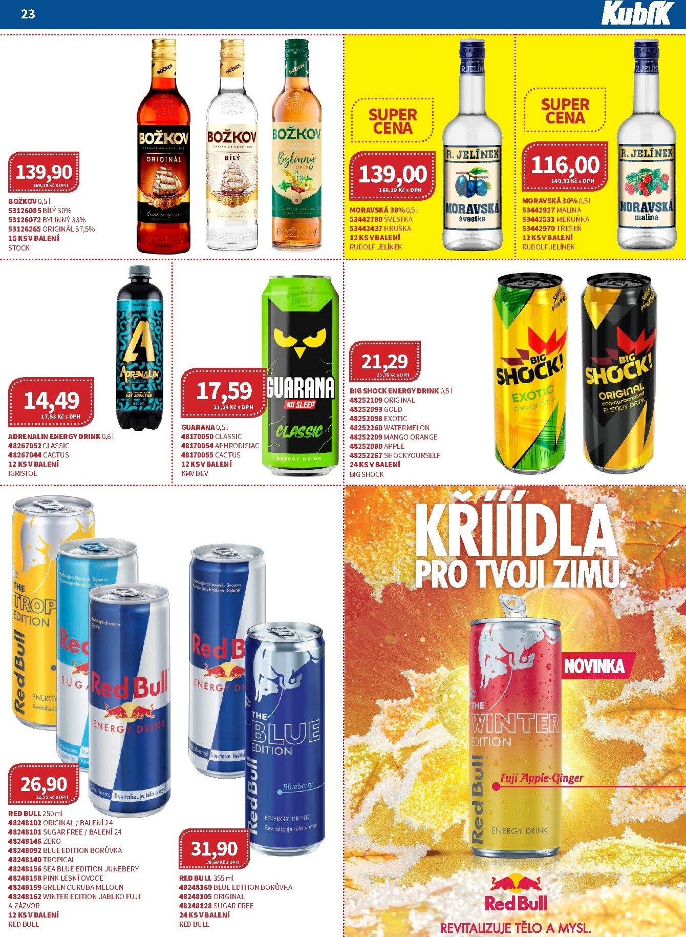 kubik - Aktuální leták Kubík - Velkoobchod od 01.11. do 30.11. - page: 23