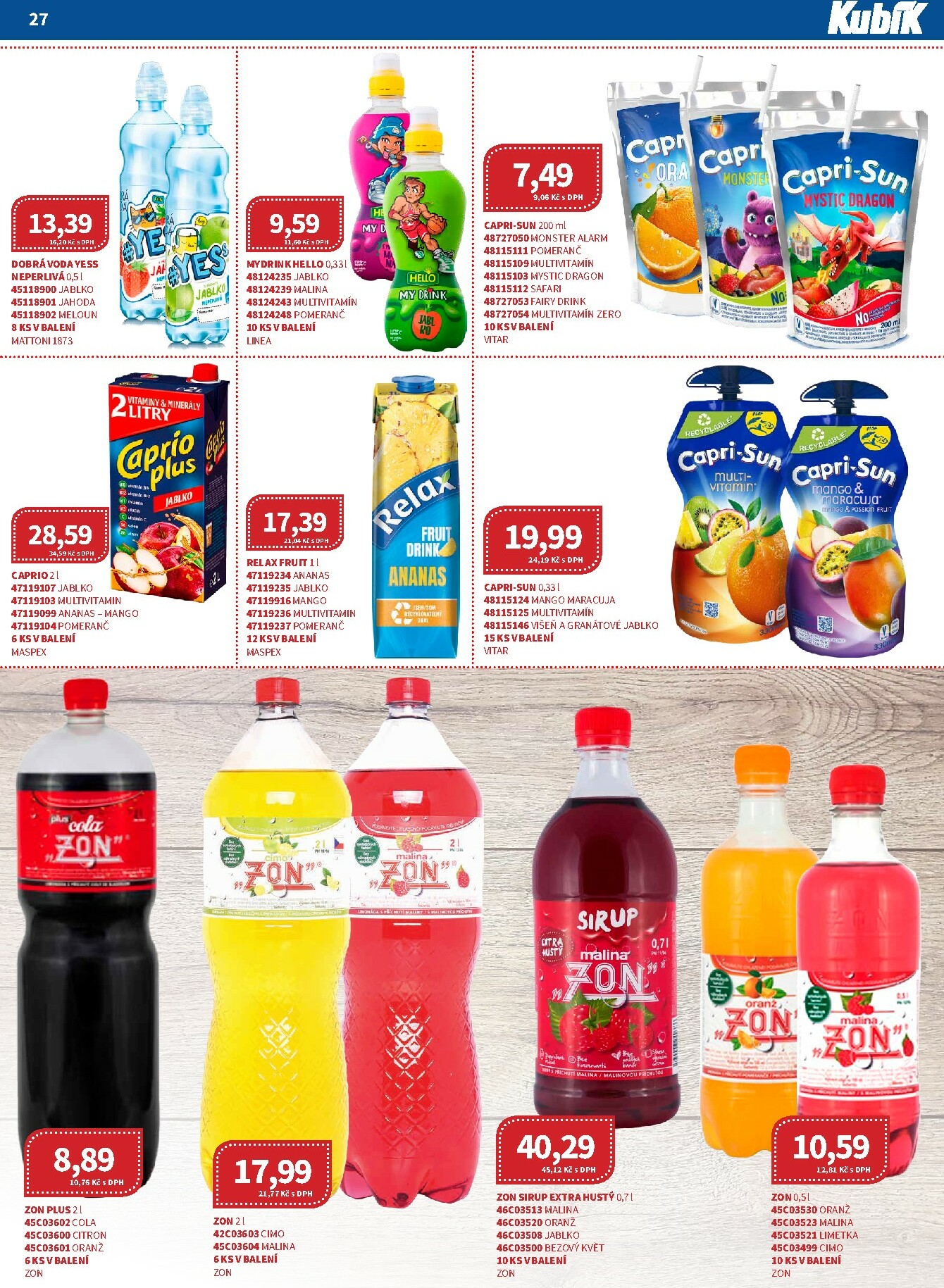 kubik - Aktuální leták Kubík - Velkoobchod od 01.11. do 30.11. - page: 27
