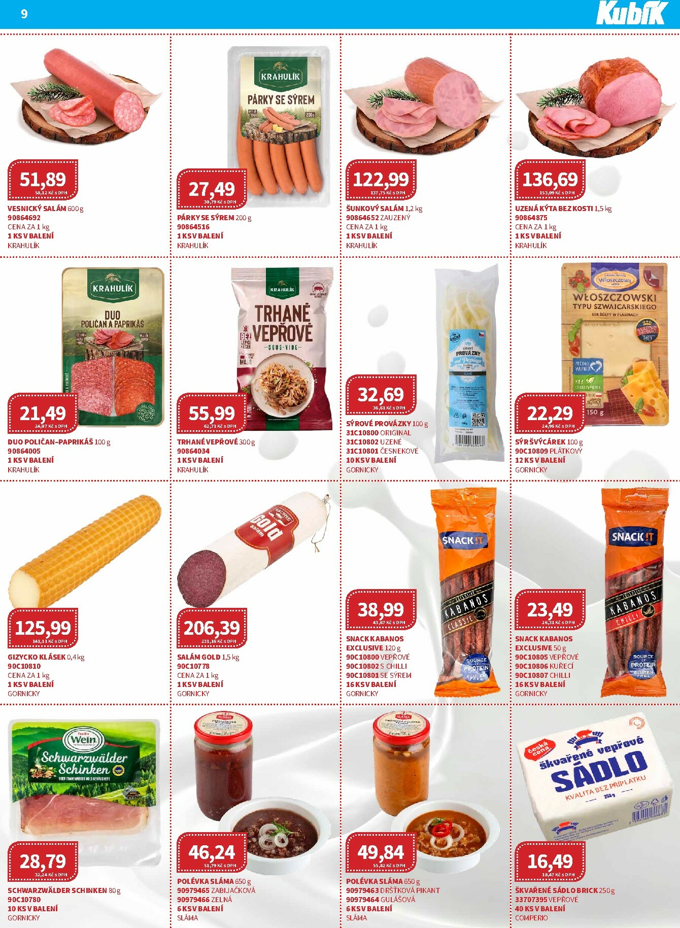 kubik - Aktuální leták Kubík - Velkoobchod od 01.11. do 30.11. - page: 9