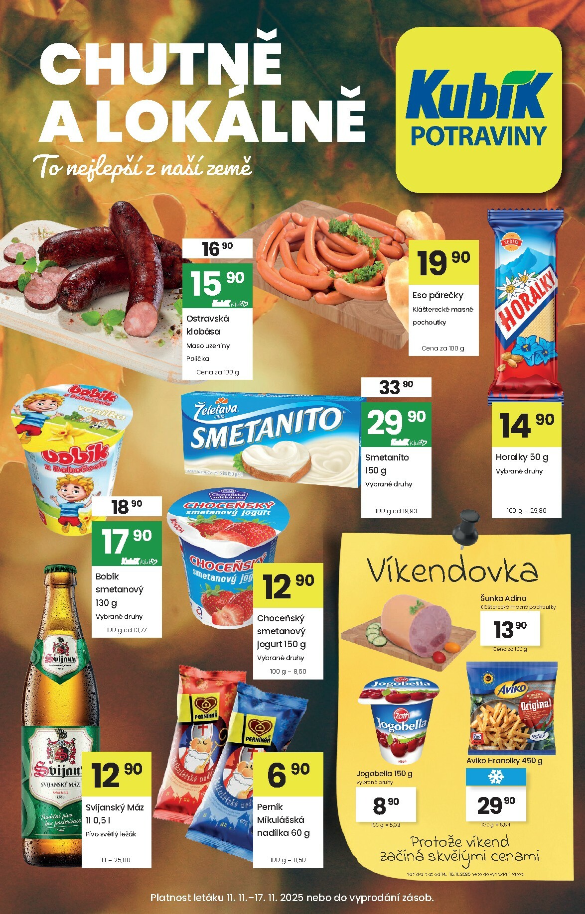 kubik - Aktuální leták Kubík od 11.11. do 17.11.