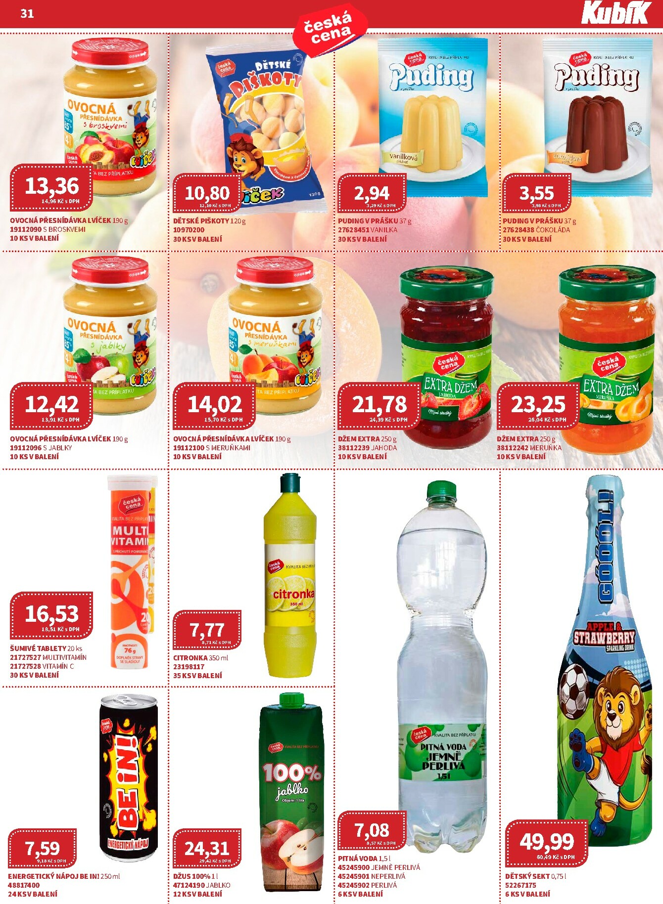 kubik - Aktuální leták Kubík - Velkoobchod od 01.12. do 31.12. - page: 31