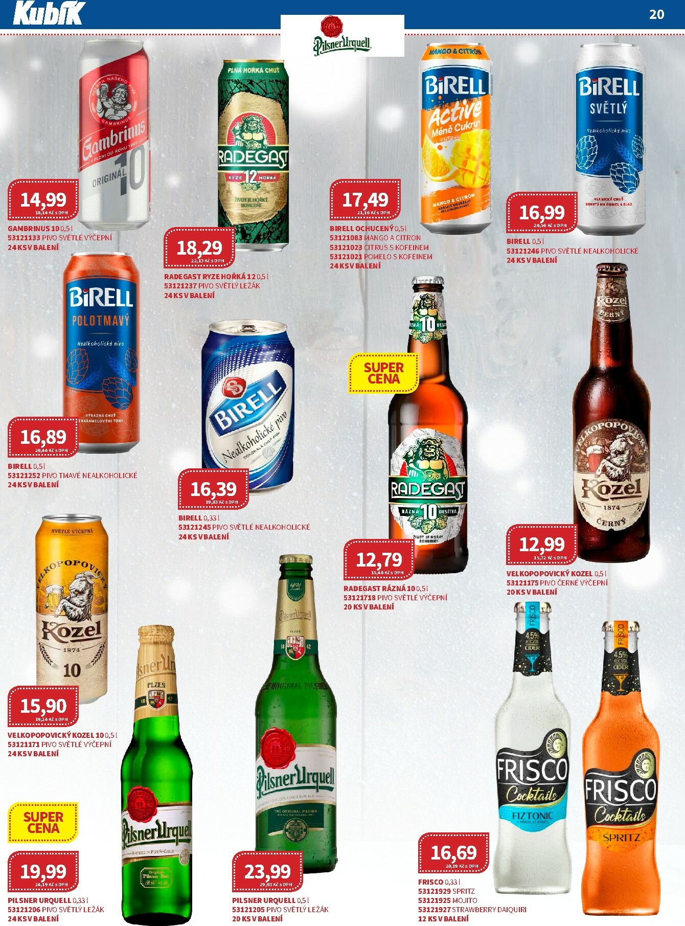 kubik - Aktuální leták Kubík - Velkoobchod od 01.12. do 31.12. - page: 20