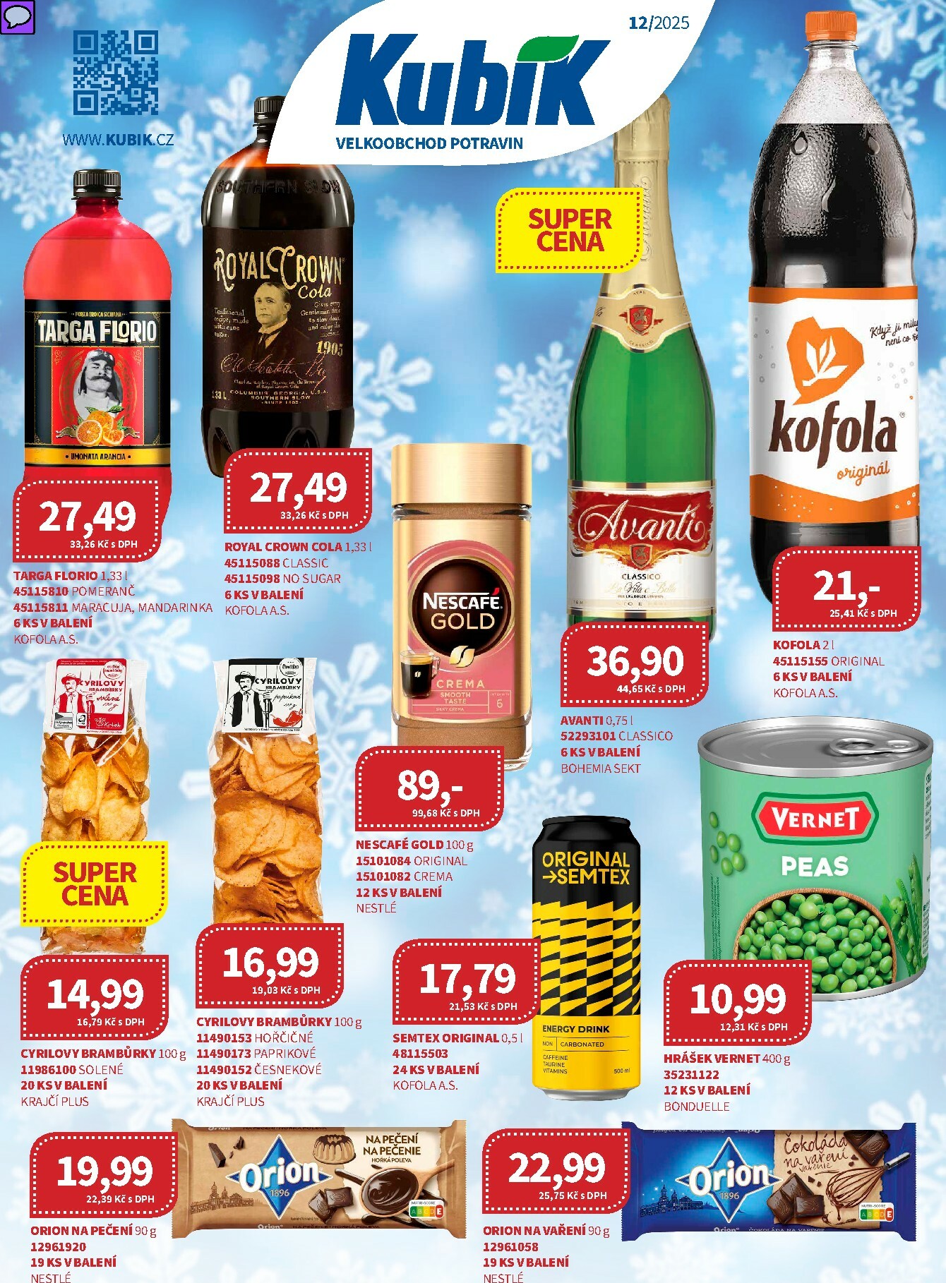 kubik - Aktuální leták Kubík - Velkoobchod od 01.12. do 31.12.