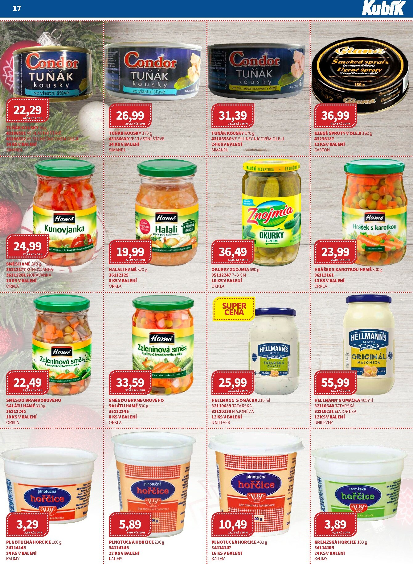 kubik - Aktuální leták Kubík - Velkoobchod od 01.12. do 31.12. - page: 17