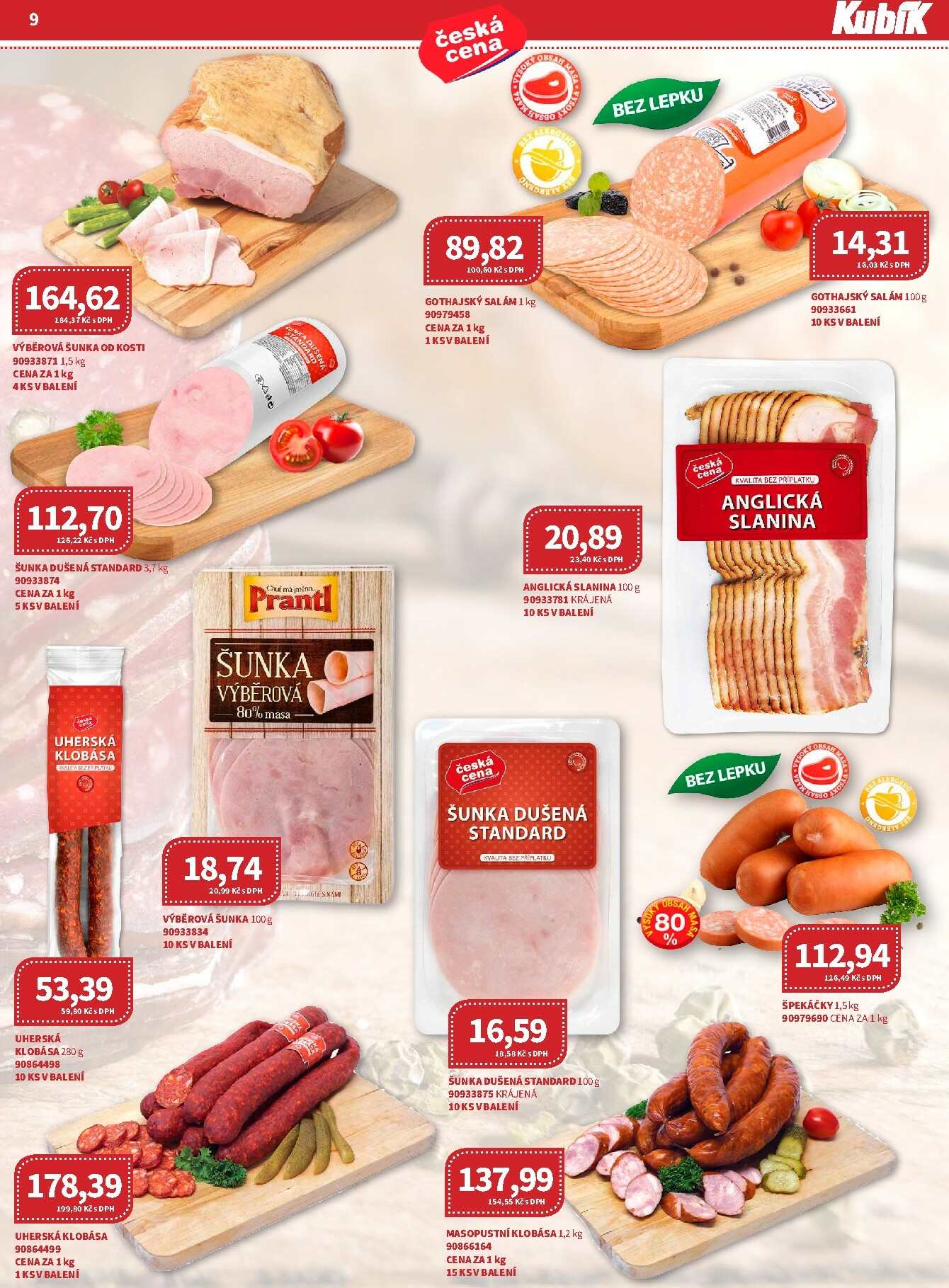 kubik - Aktuální leták Kubík - Velkoobchod od 01.12. do 31.12. - page: 9