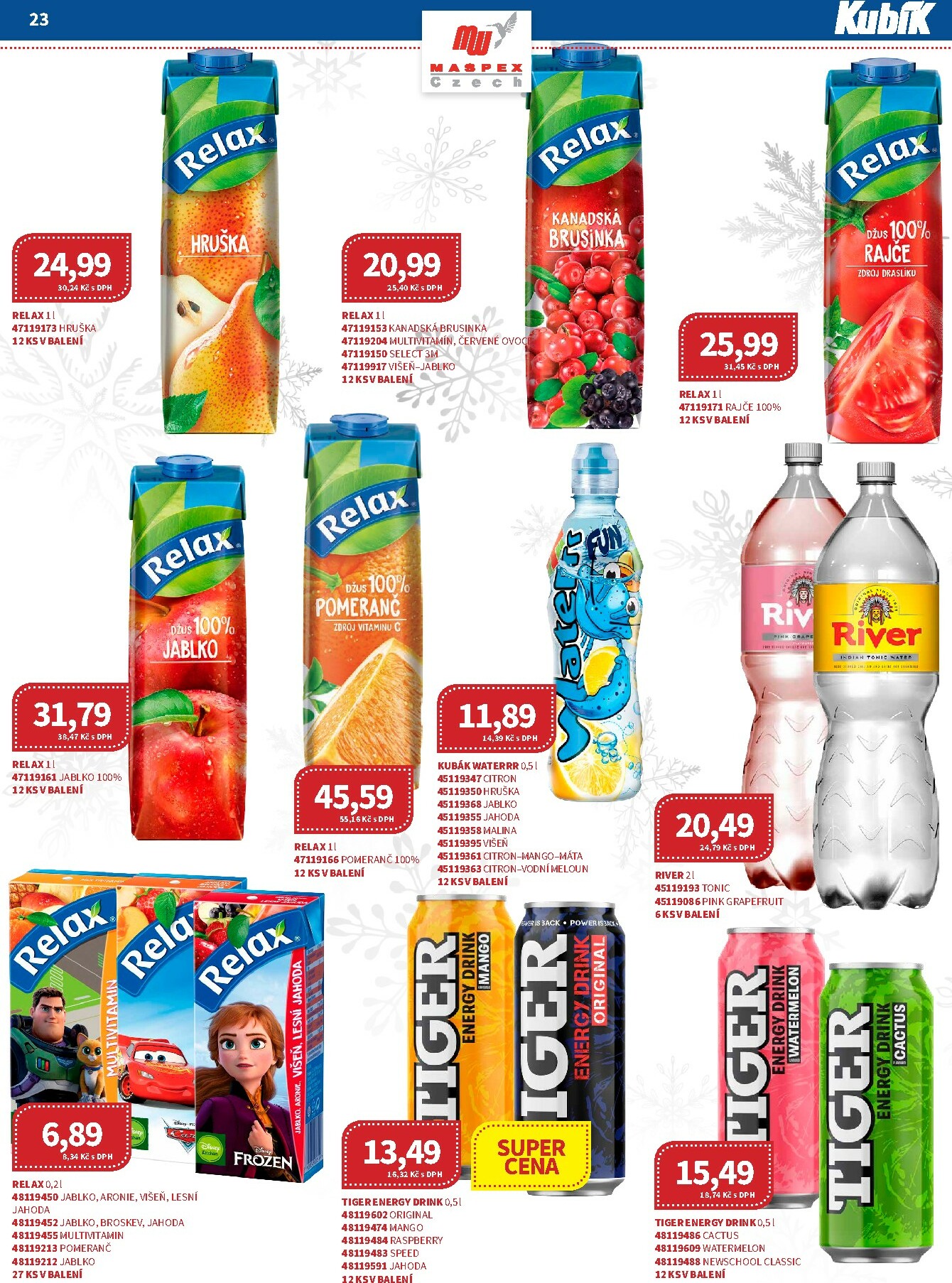 kubik - Aktuální leták Kubík - Velkoobchod od 01.12. do 31.12. - page: 23