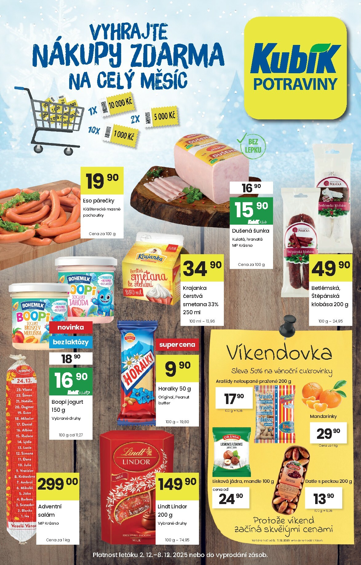 kubik - Aktuální leták Kubík od 02.12. do 08.12.