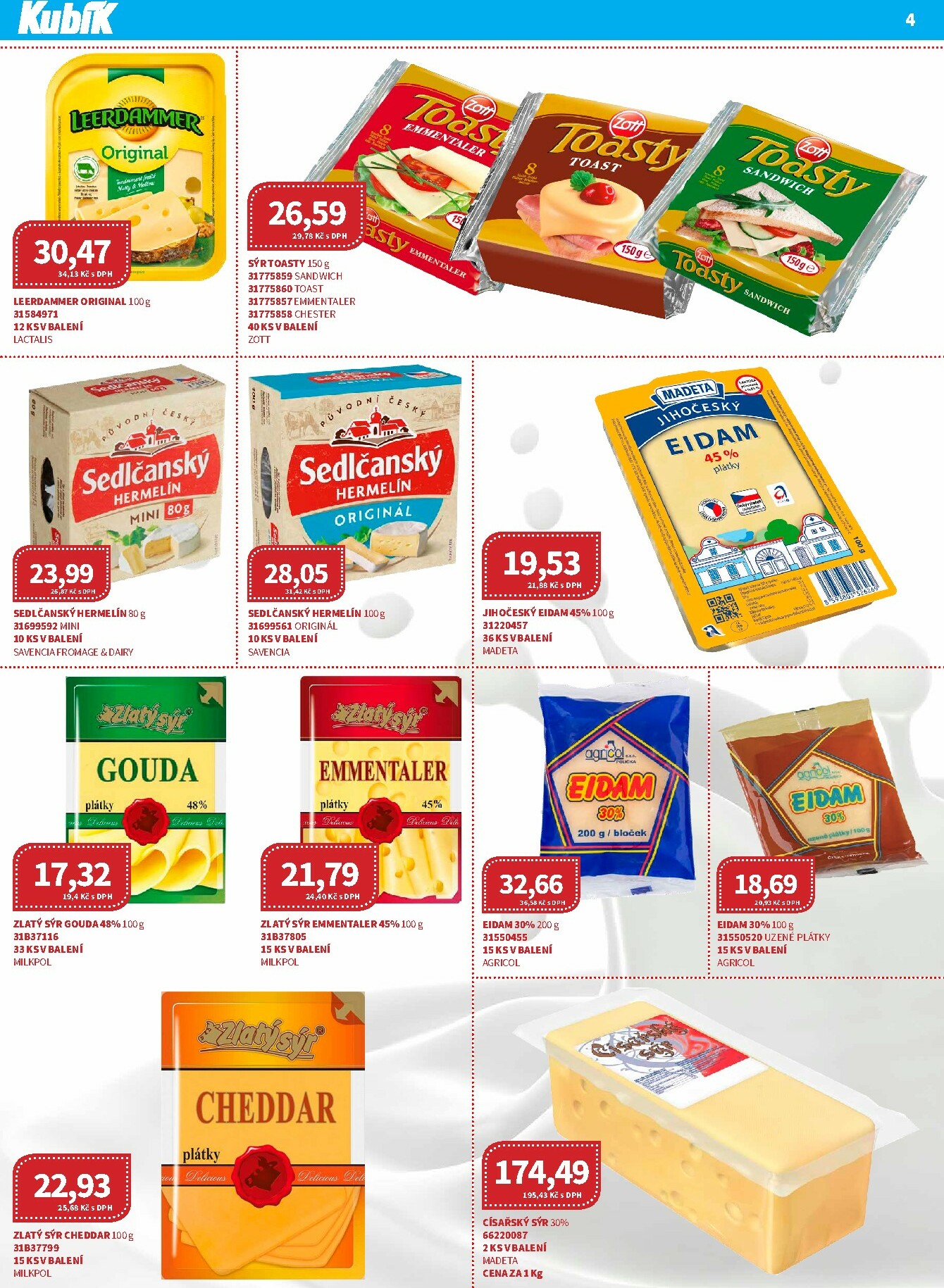 kubik - Aktuální leták Kubík - Velkoobchod od 01.01. do 31.01. - page: 4