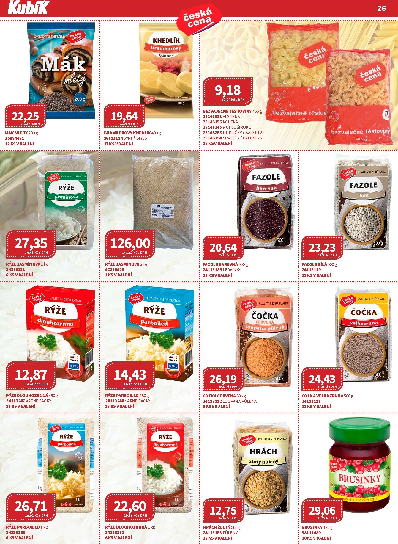 kubik - Aktuální leták Kubík - Velkoobchod od 01.01. do 31.01. - page: 26