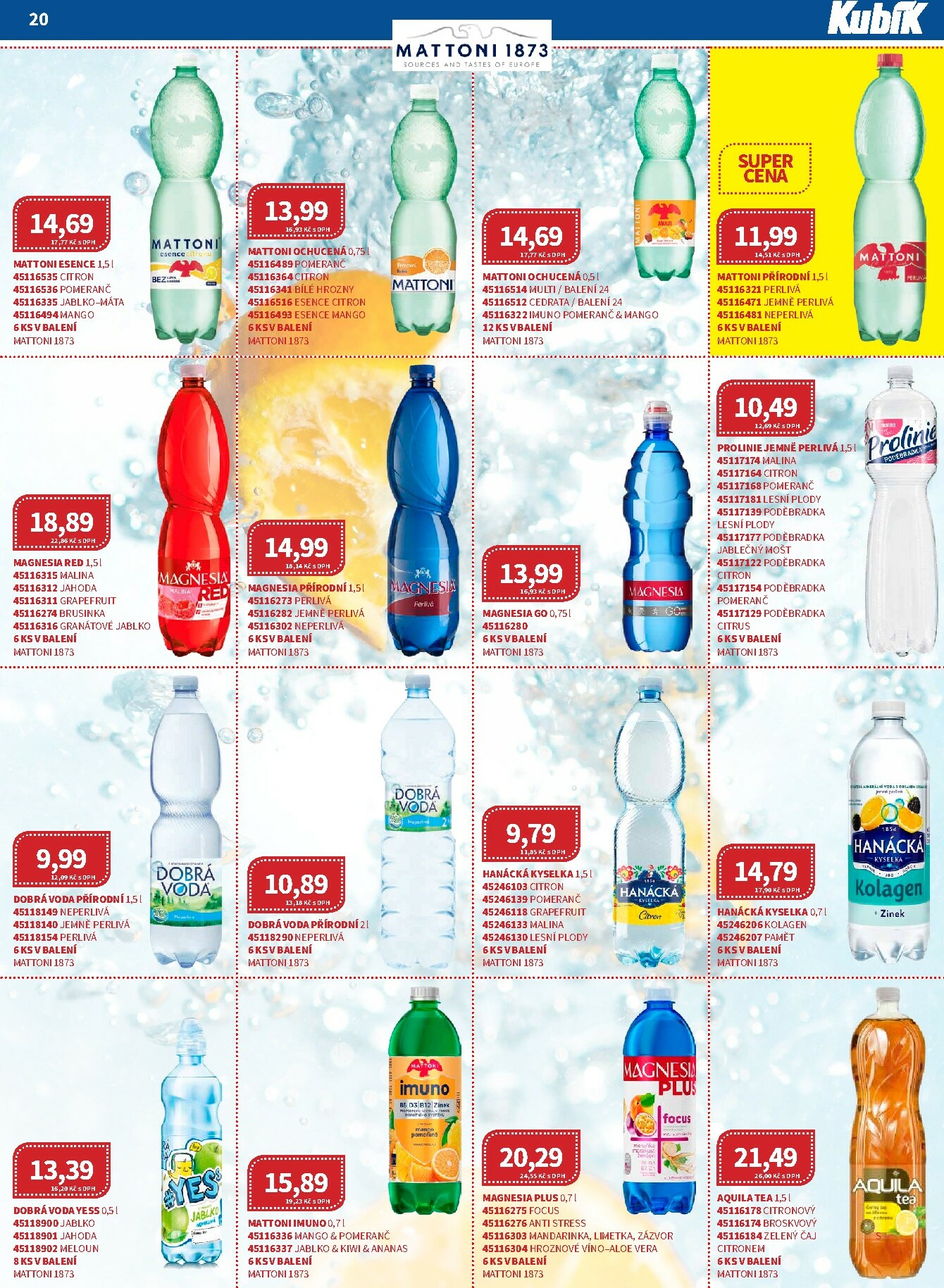 kubik - Aktuální leták Kubík - Velkoobchod od 01.01. do 31.01. - page: 20