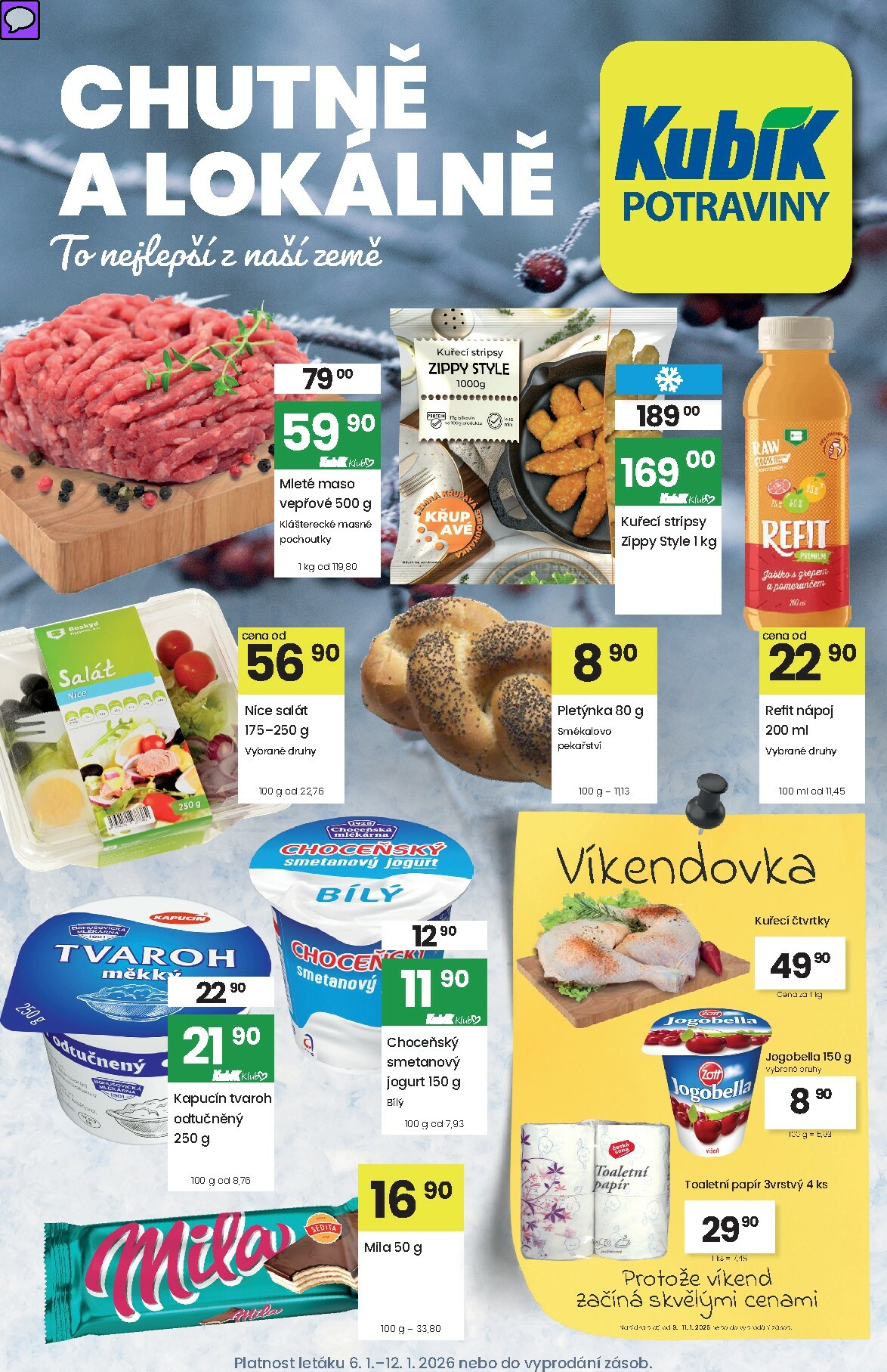 kubik - Aktuální leták Kubík od 06.01. do 12.01.