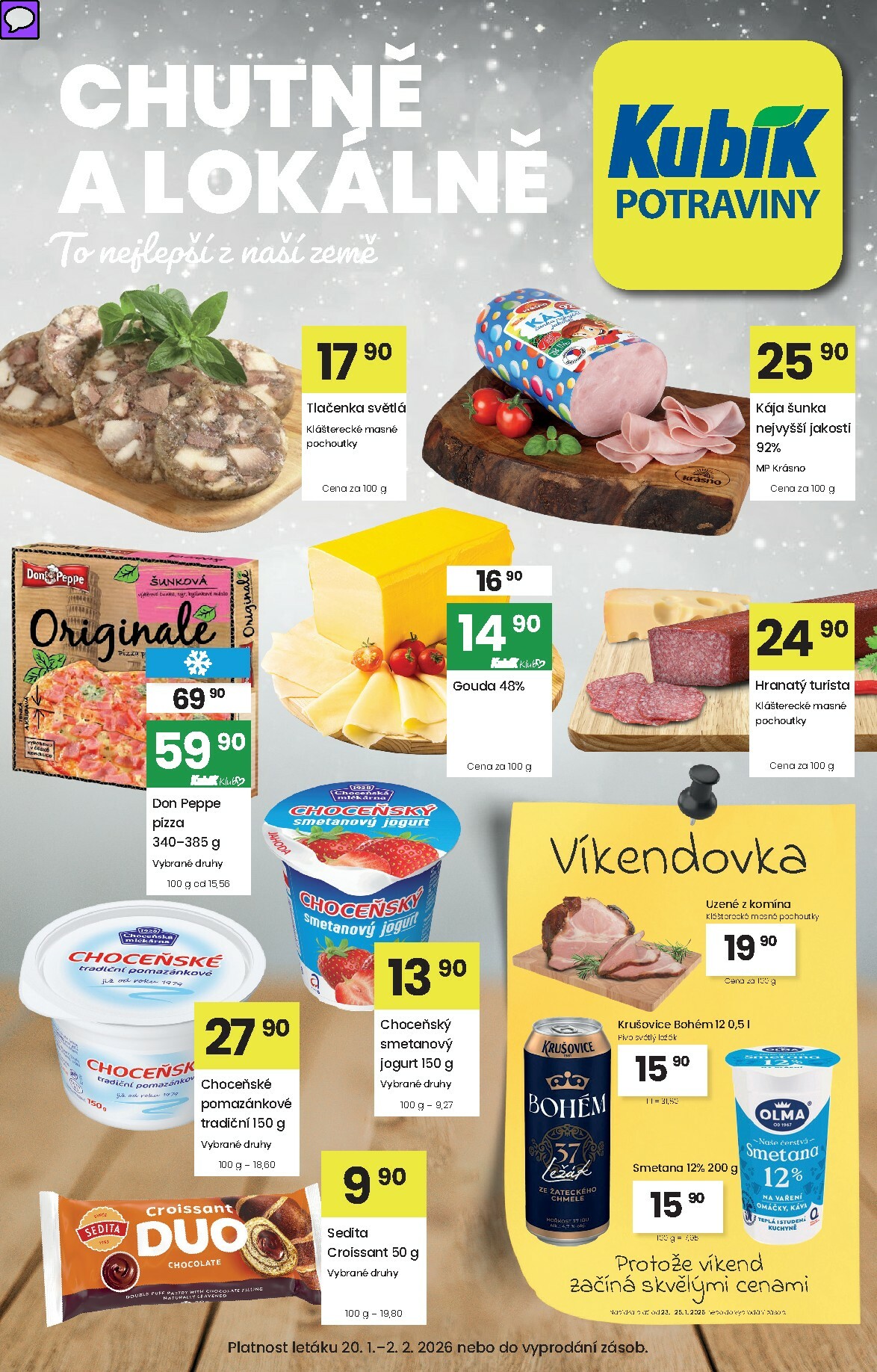 kubik - Aktuální leták Kubík od 20.01. do 02.02. - page: 1