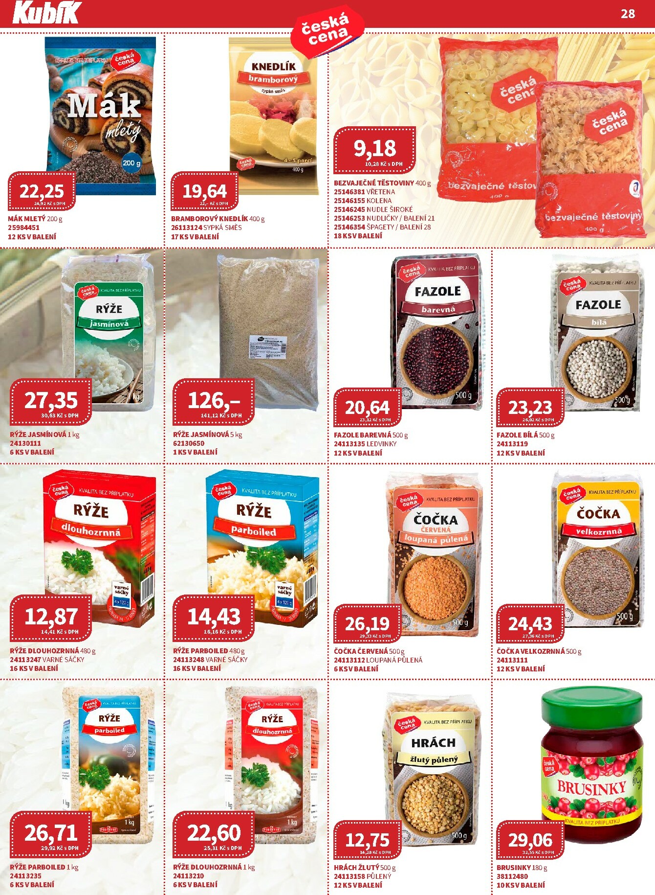 kubik - Kubík - Velkoobchod leták platný od neděle 01.02.2026 do soboty 28.02.2026 - page: 28