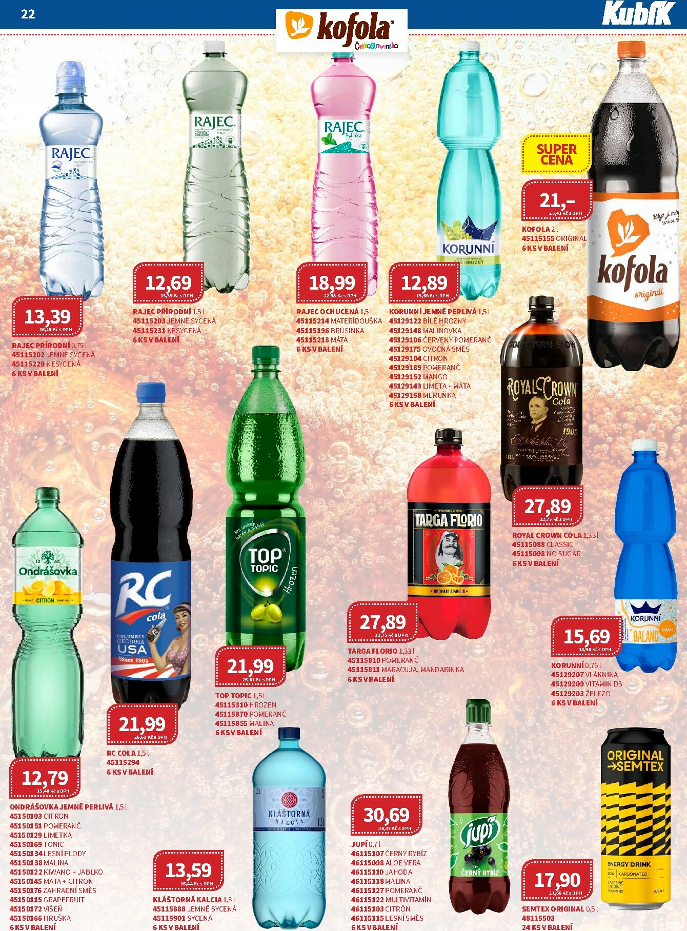 kubik - Kubík - Velkoobchod leták platný od neděle 01.02.2026 do soboty 28.02.2026 - page: 22