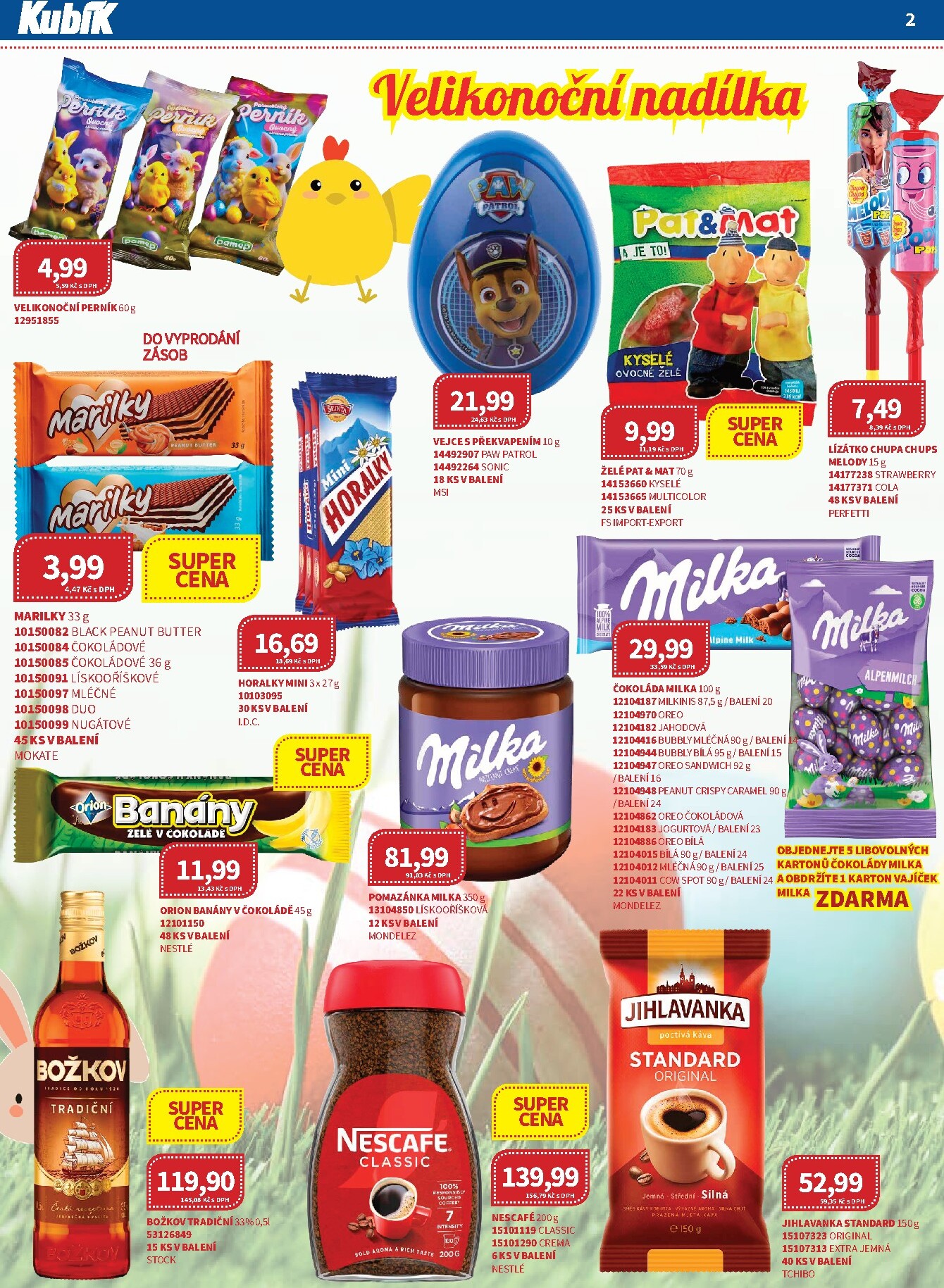 kubik - Kubík - Velkoobchod leták platný od neděle 01.03.2026 do úterý 31.03.2026 - page: 2