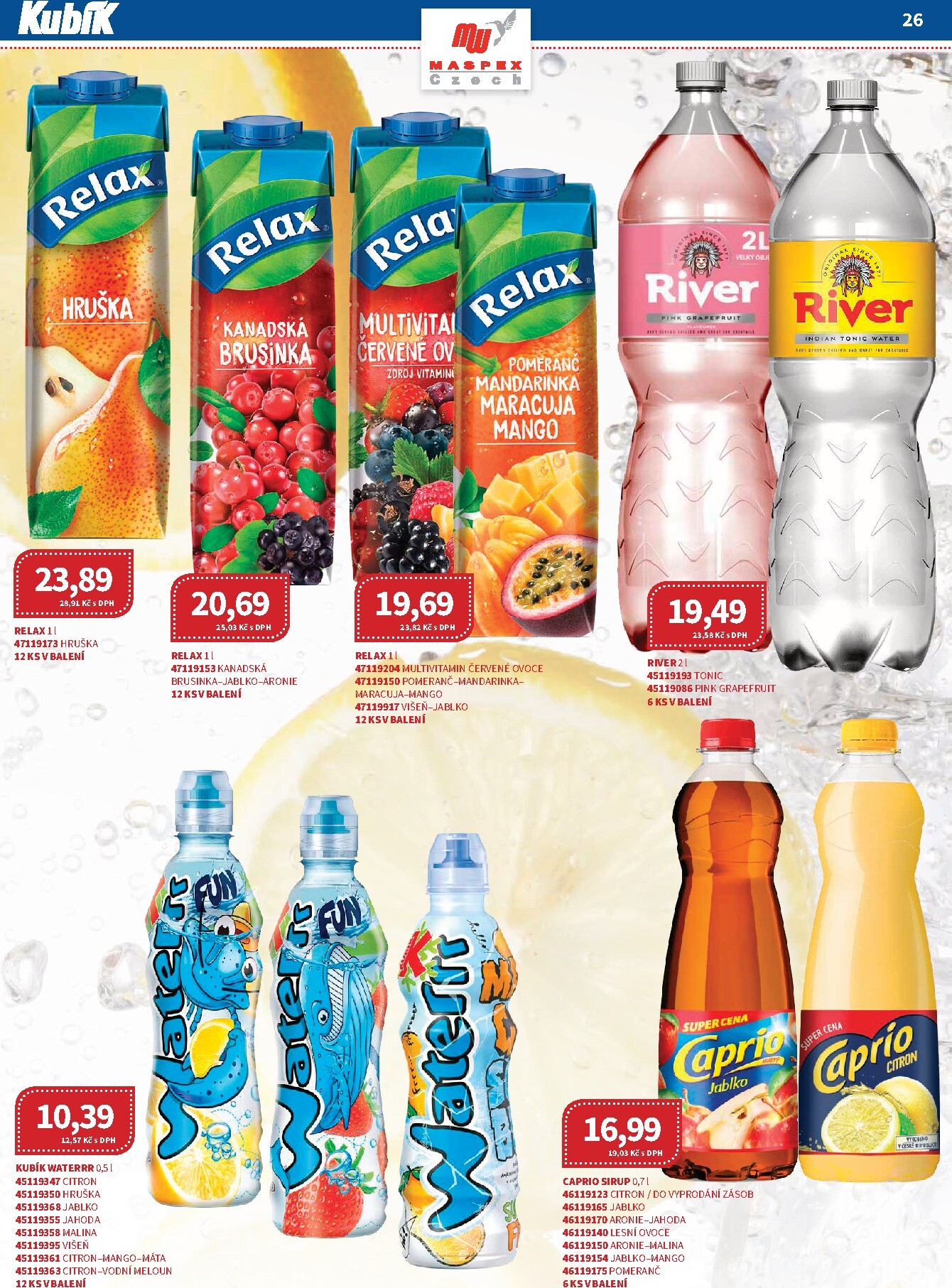 kubik - Kubík - Velkoobchod leták platný od neděle 01.03.2026 do úterý 31.03.2026 - page: 26