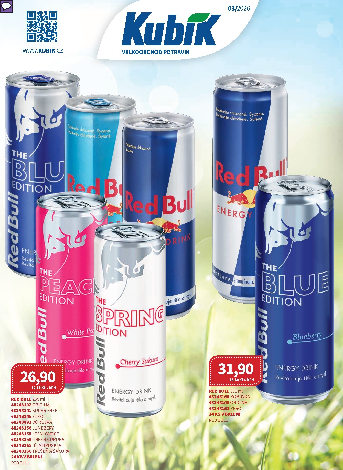 kubik - Kubík - Velkoobchod leták platný od neděle 01.03.2026 do úterý 31.03.2026 - page: 1