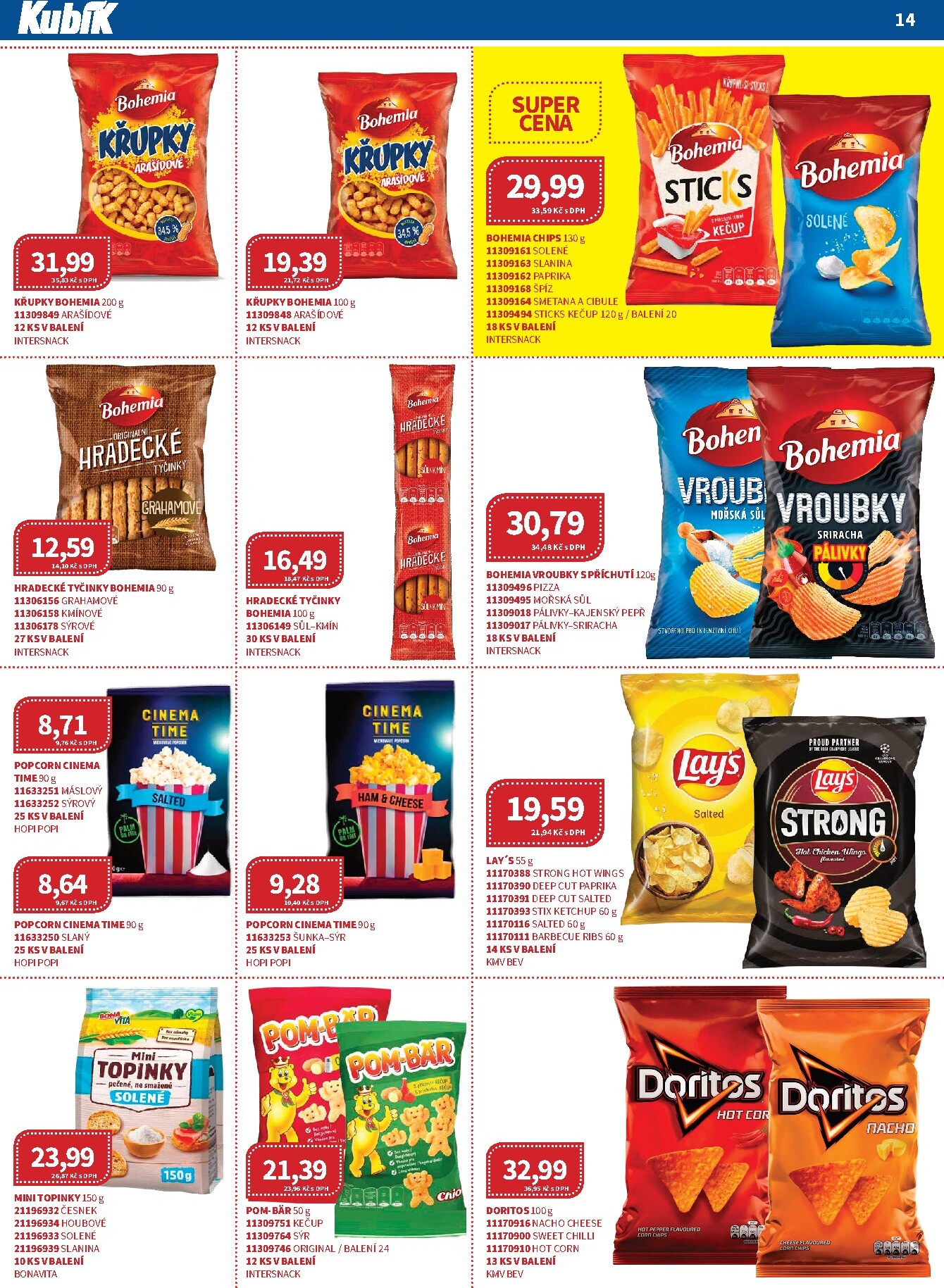 kubik - Kubík - Velkoobchod leták platný od neděle 01.03.2026 do úterý 31.03.2026 - page: 14