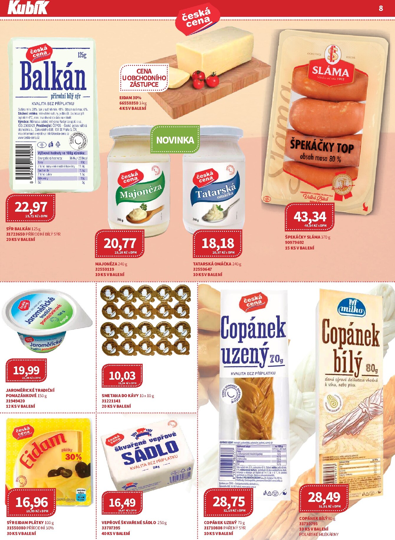 kubik - Kubík - Velkoobchod leták platný od neděle 01.03.2026 do úterý 31.03.2026 - page: 8