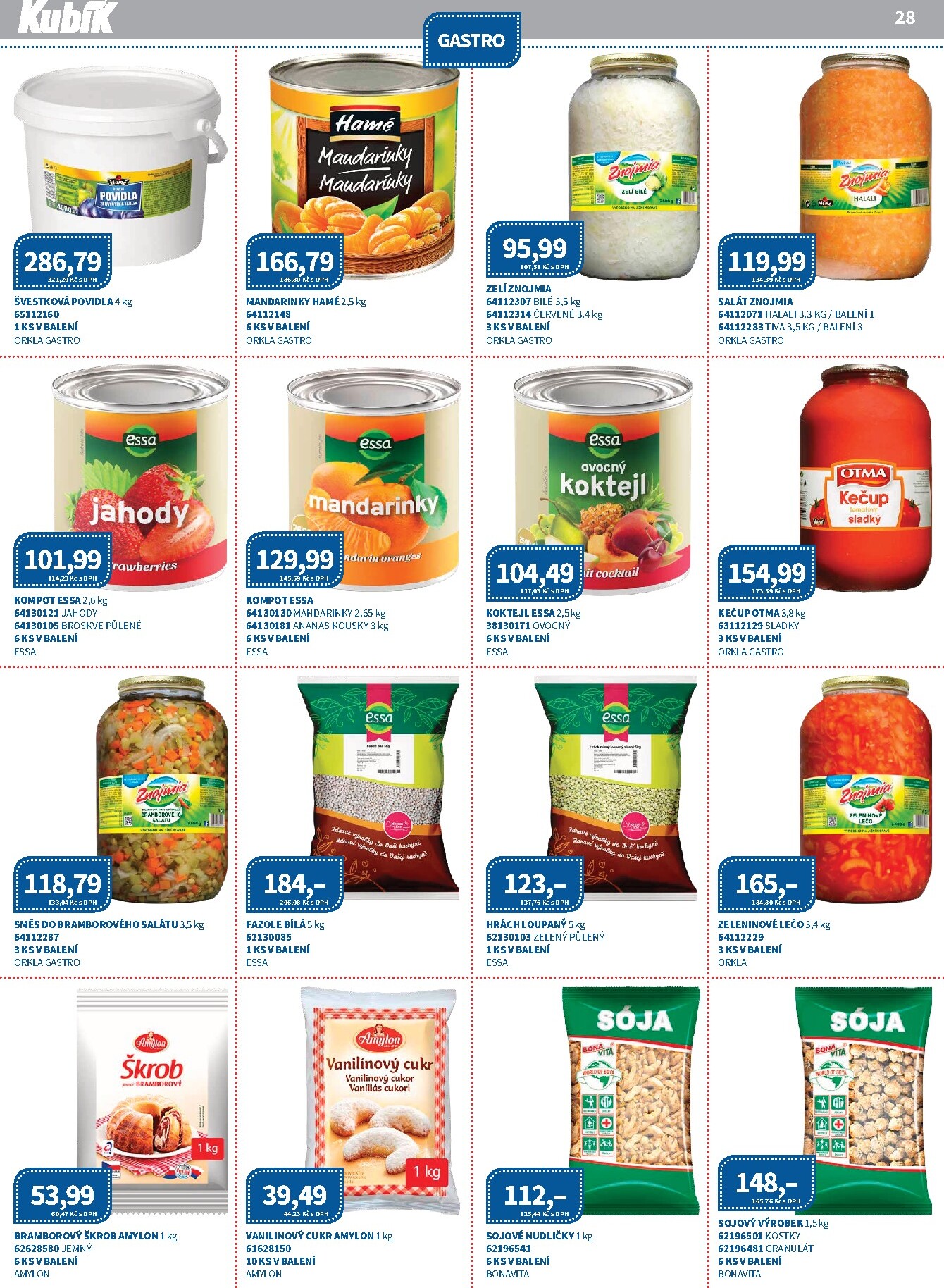kubik - Kubík - Velkoobchod leták platný od neděle 01.03.2026 do úterý 31.03.2026 - page: 28
