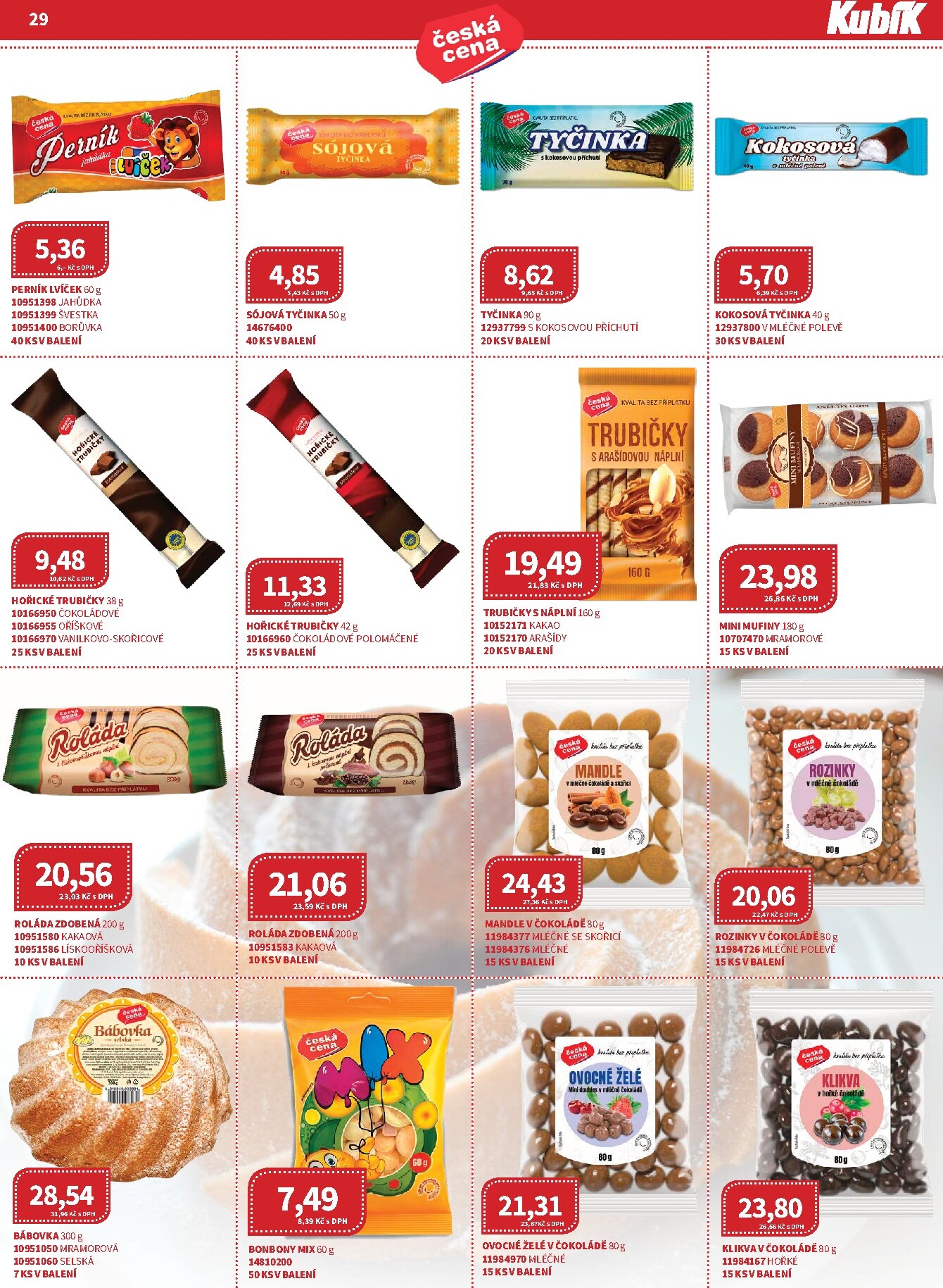 kubik - Kubík - Velkoobchod leták platný od neděle 01.03.2026 do úterý 31.03.2026 - page: 29