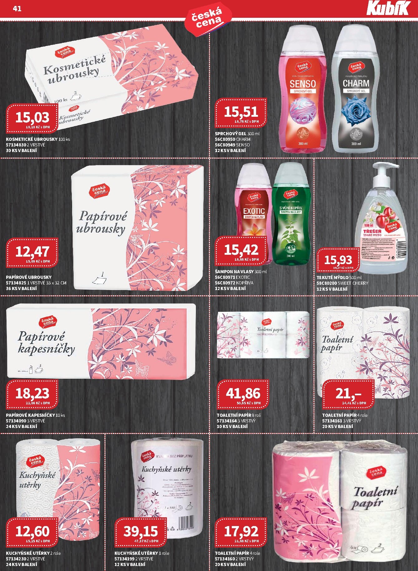 kubik - Kubík - Velkoobchod leták platný od neděle 01.03.2026 do úterý 31.03.2026 - page: 41
