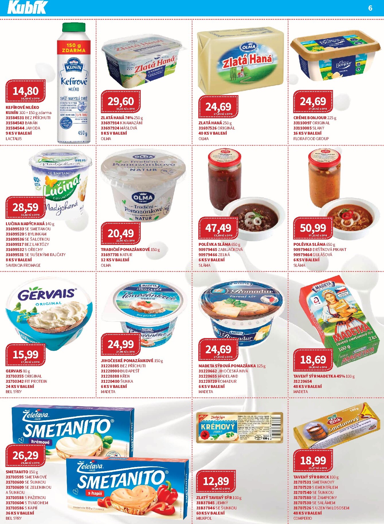 kubik - Kubík - Velkoobchod leták platný od neděle 01.03.2026 do úterý 31.03.2026 - page: 6