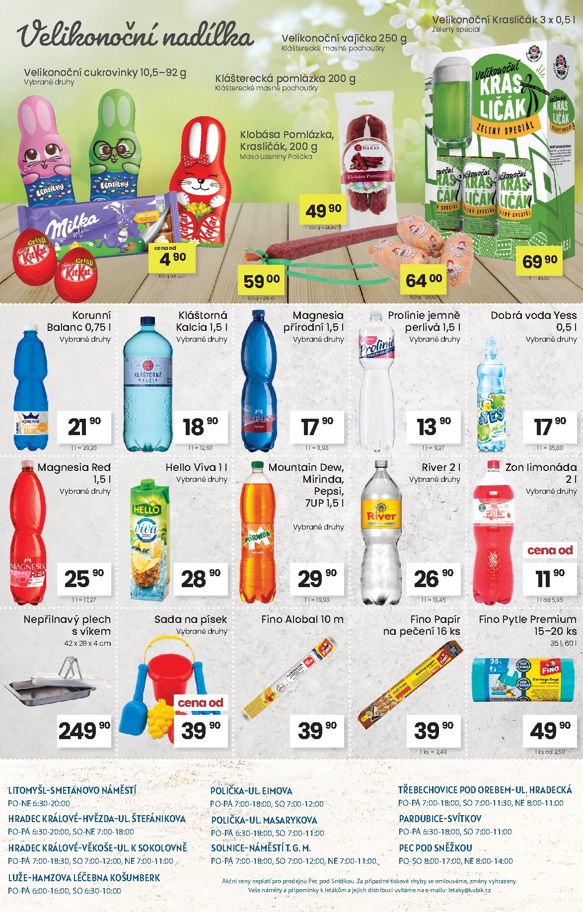 kubik - Kubík leták platný od úterý 31.03.2026 do pondělí 06.04.2026 - page: 4