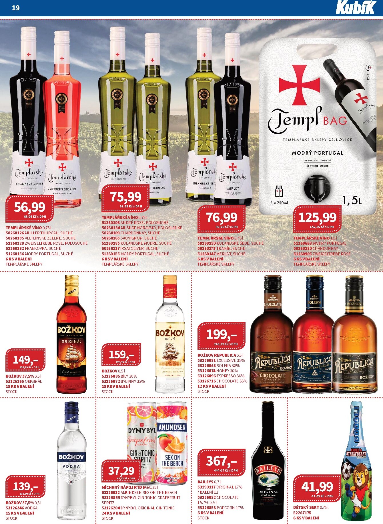 kubik - Kubík - Velkoobchod leták platný od středy 01.04.2026 do čtvrtka 30.04.2026 - page: 19