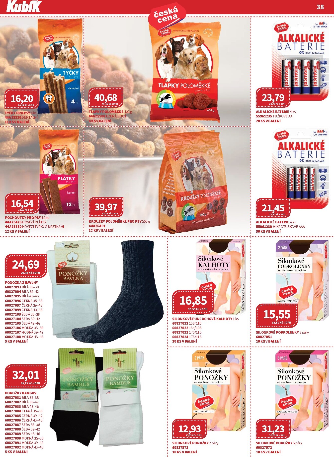kubik - Kubík - Velkoobchod leták platný od středy 01.04.2026 do čtvrtka 30.04.2026 - page: 38
