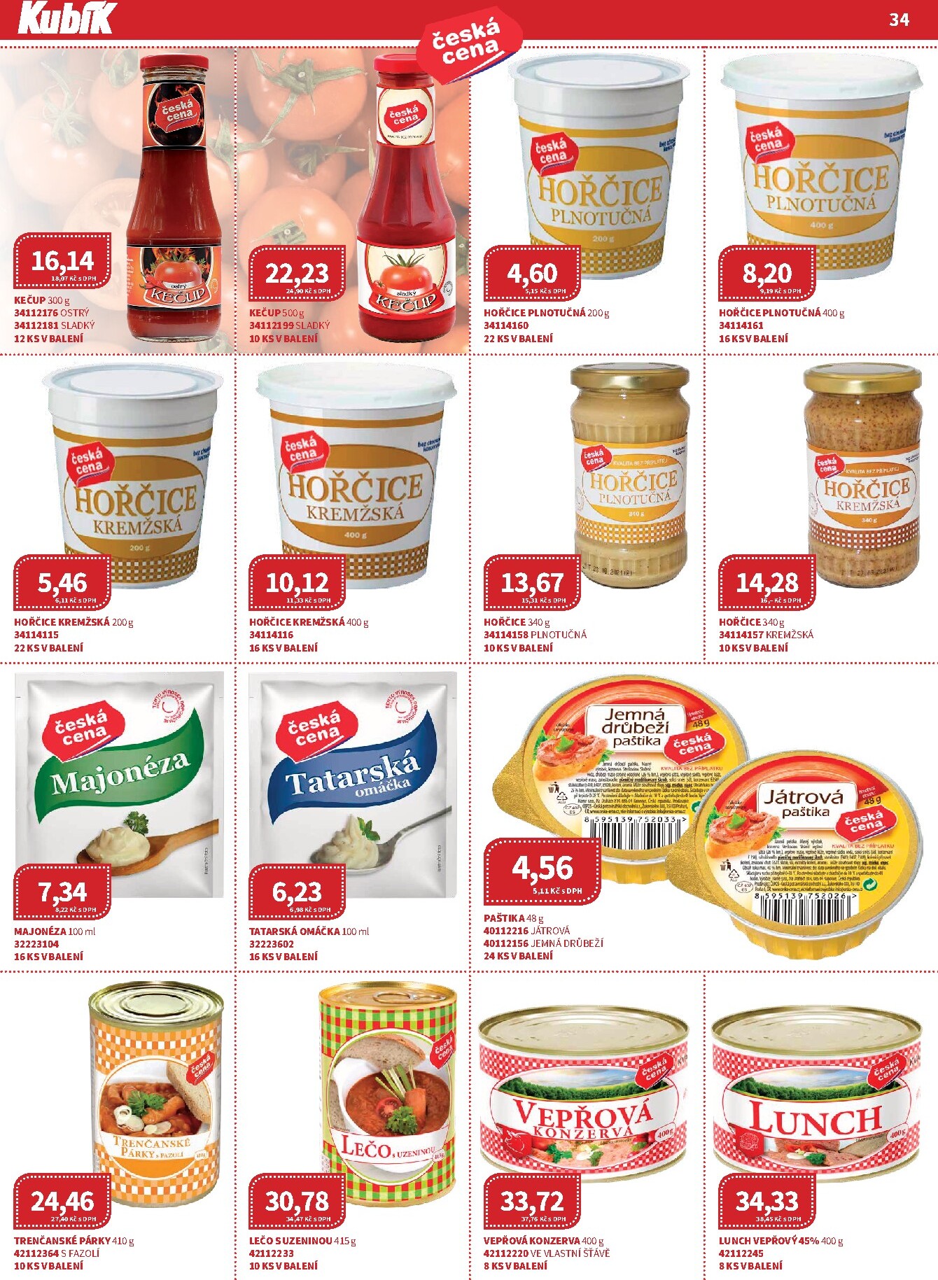 kubik - Kubík - Velkoobchod leták platný od středy 01.04.2026 do čtvrtka 30.04.2026 - page: 34