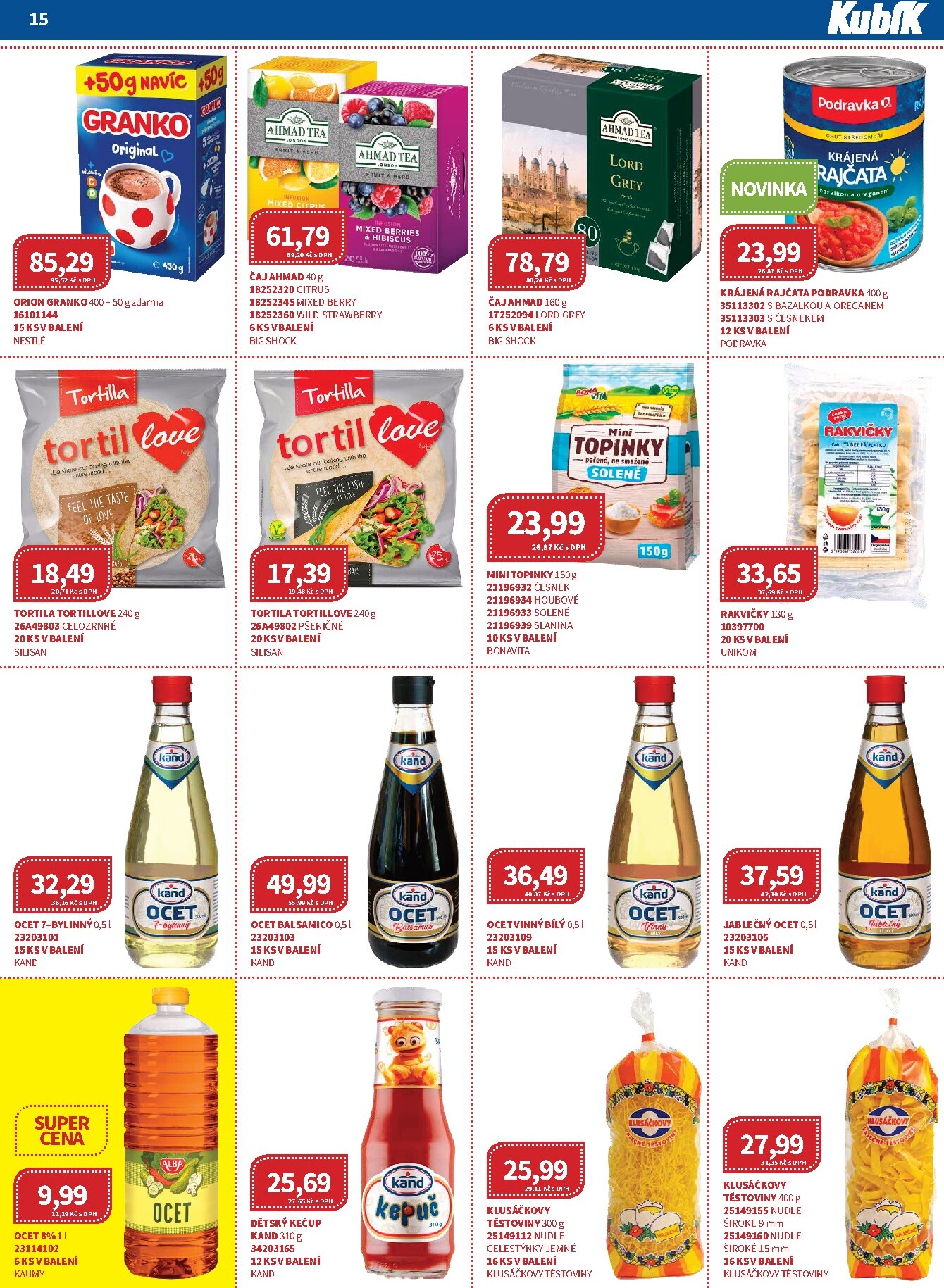 kubik - Kubík - Velkoobchod leták platný od středy 01.04.2026 do čtvrtka 30.04.2026 - page: 15