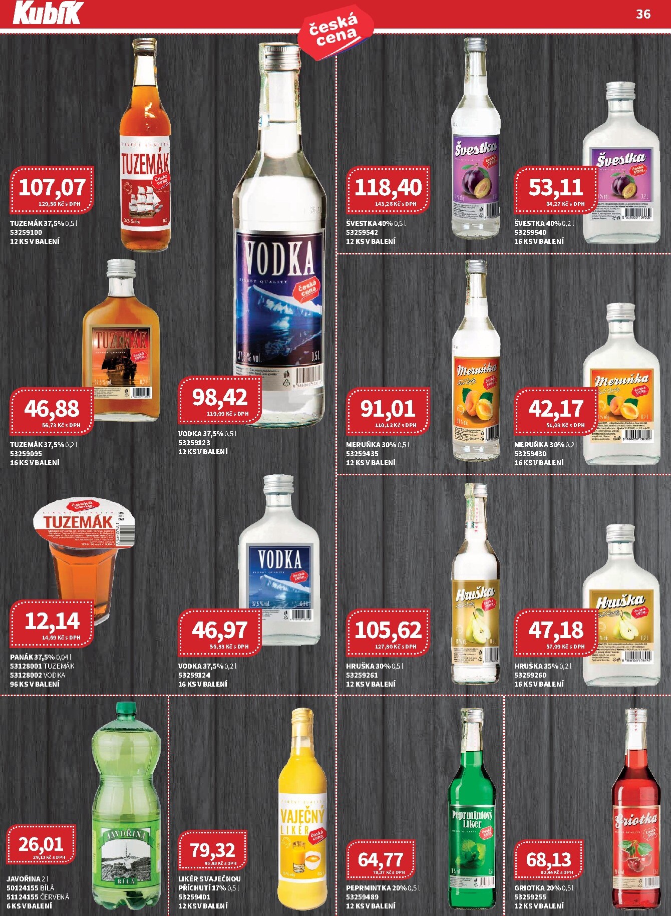 kubik - Kubík - Velkoobchod leták platný od středy 01.04.2026 do čtvrtka 30.04.2026 - page: 36