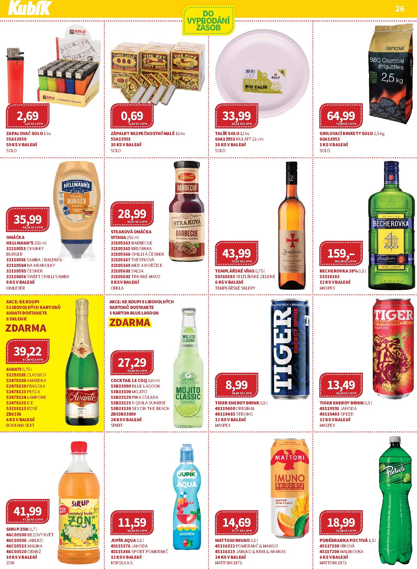 kubik - Kubík - Velkoobchod leták platný od středy 01.04.2026 do čtvrtka 30.04.2026 - page: 26