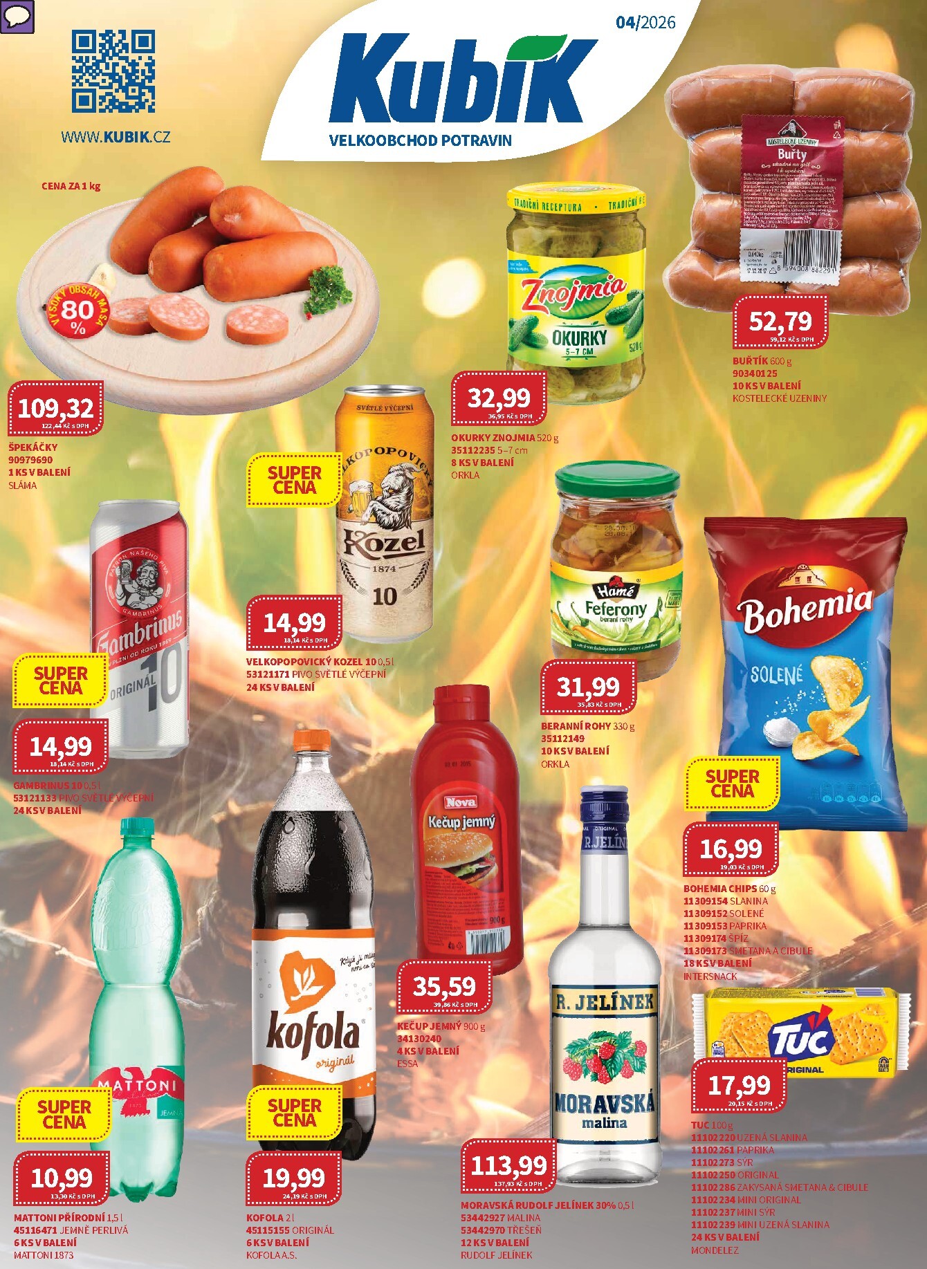 kubik - Kubík - Velkoobchod leták platný od středy 01.04.2026 do čtvrtka 30.04.2026