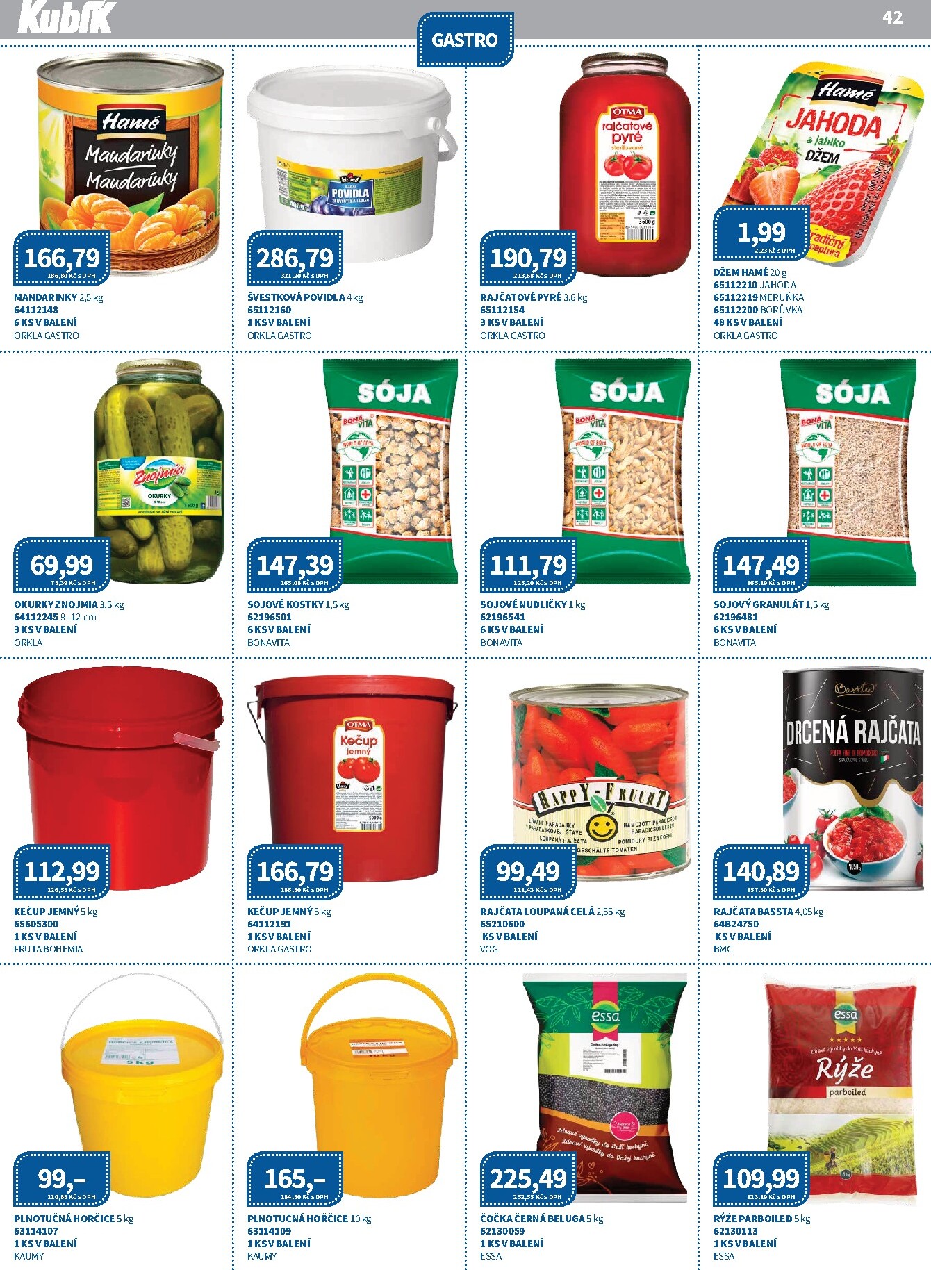 kubik - Kubík - Velkoobchod leták platný od středy 01.04.2026 do čtvrtka 30.04.2026 - page: 42