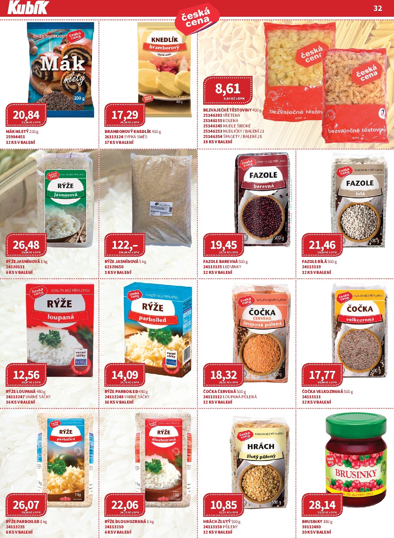 kubik - Kubík - Velkoobchod leták platný od středy 01.04.2026 do čtvrtka 30.04.2026 - page: 32