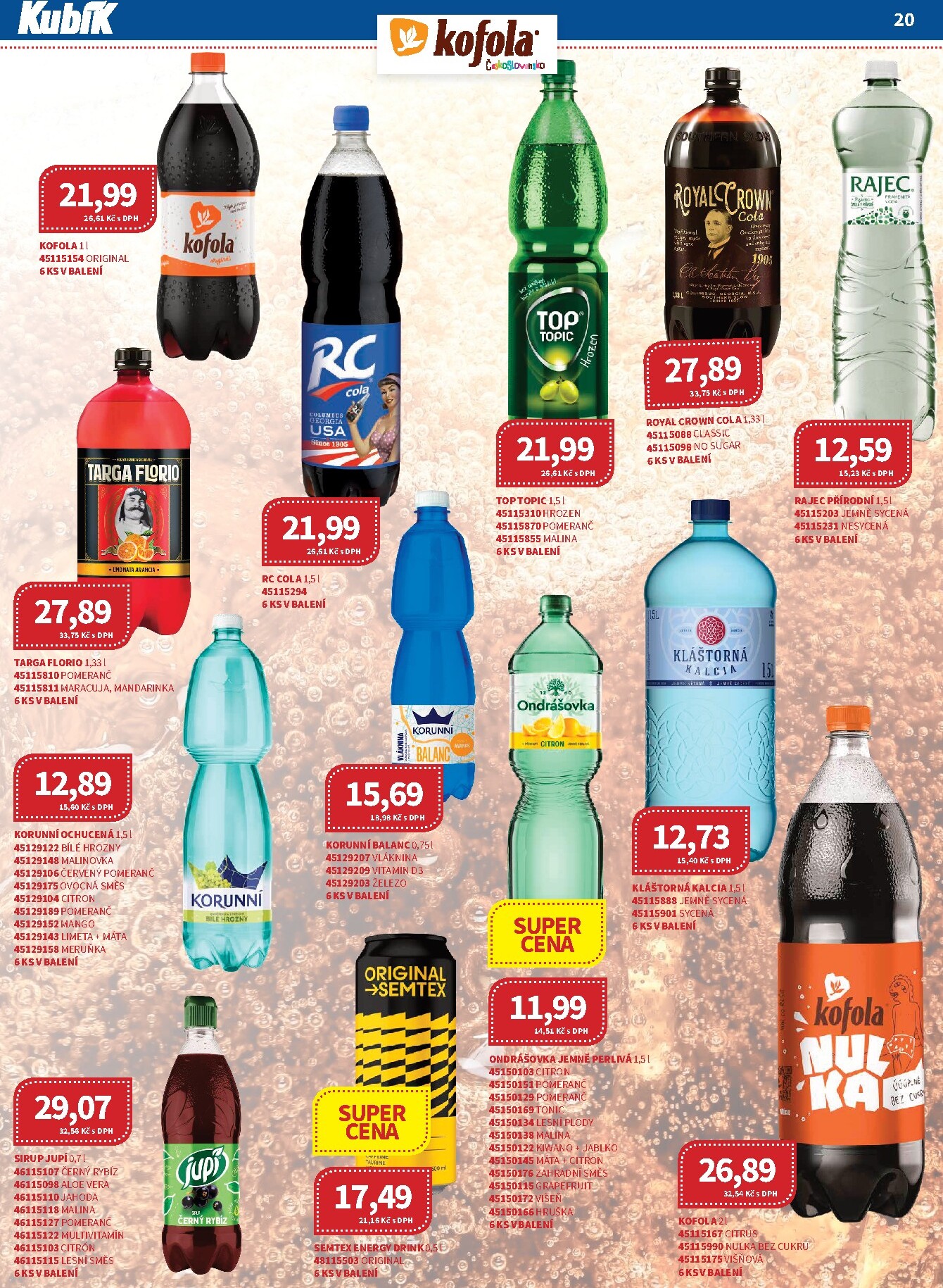 kubik - Kubík - Velkoobchod leták platný od středy 01.04.2026 do čtvrtka 30.04.2026 - page: 20