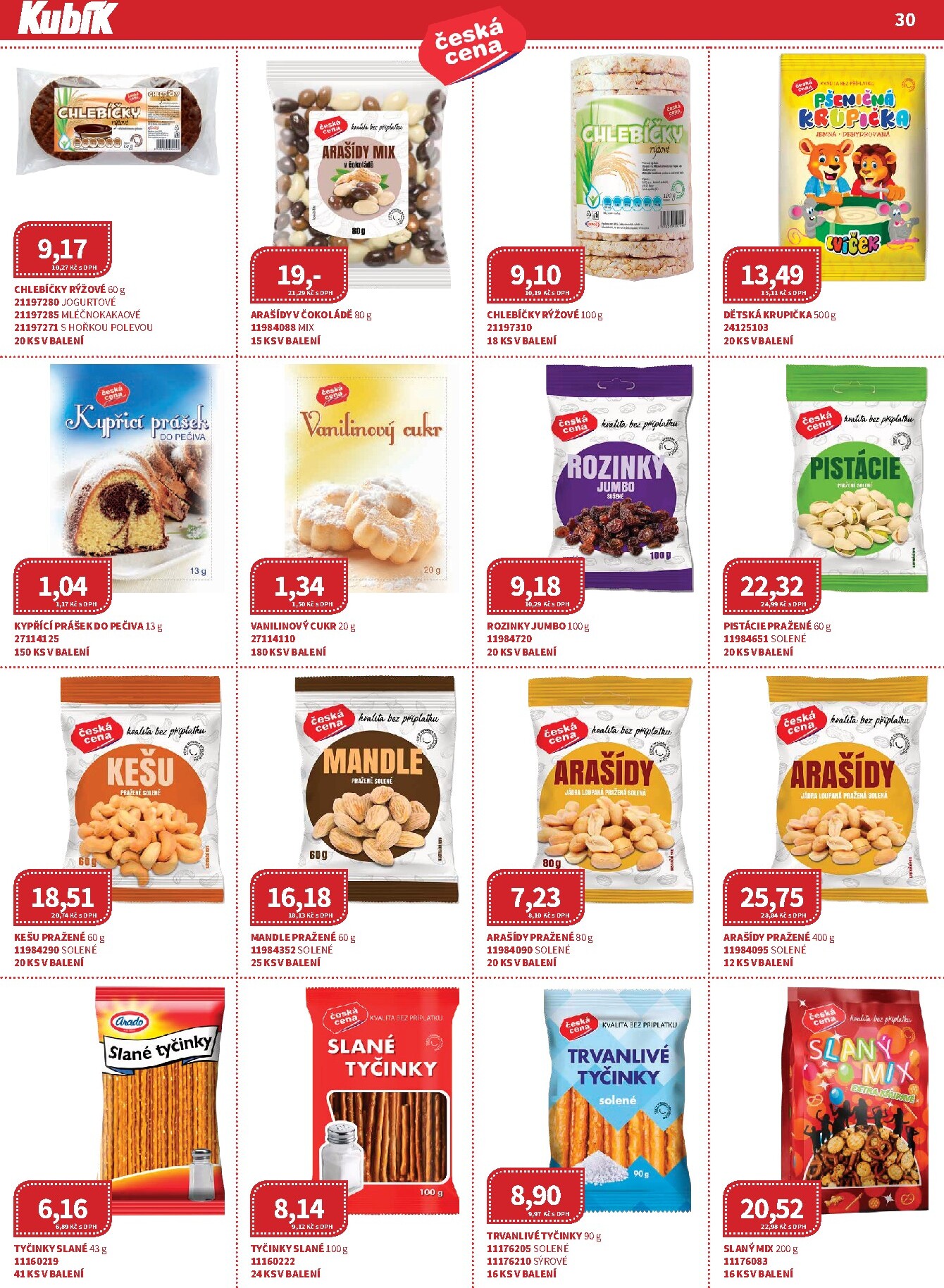 kubik - Kubík - Velkoobchod leták platný od středy 01.04.2026 do čtvrtka 30.04.2026 - page: 30