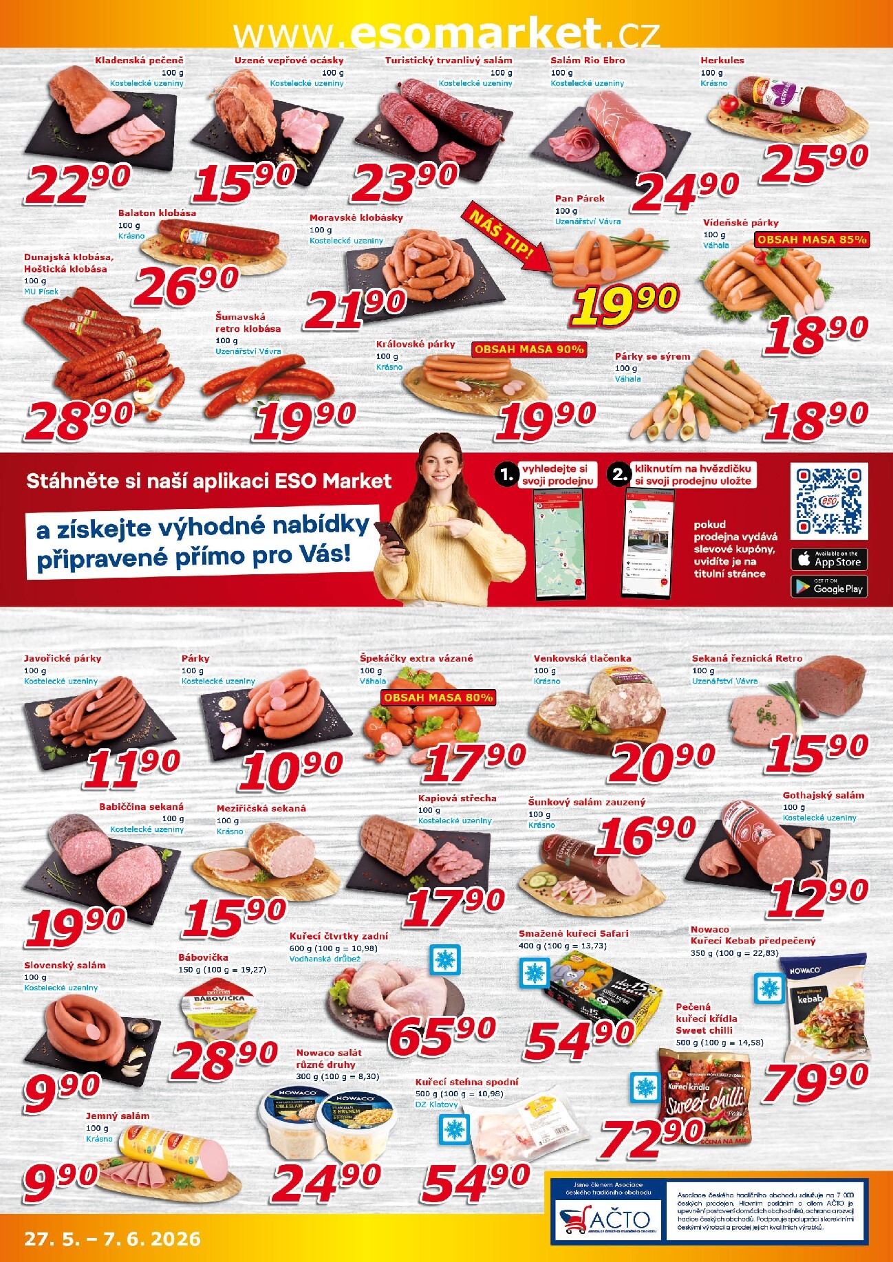 eso-market - Budoucí ESO MARKET leták platný od středy 27.05.2026 do neděle 07.06.2026 - page: 2