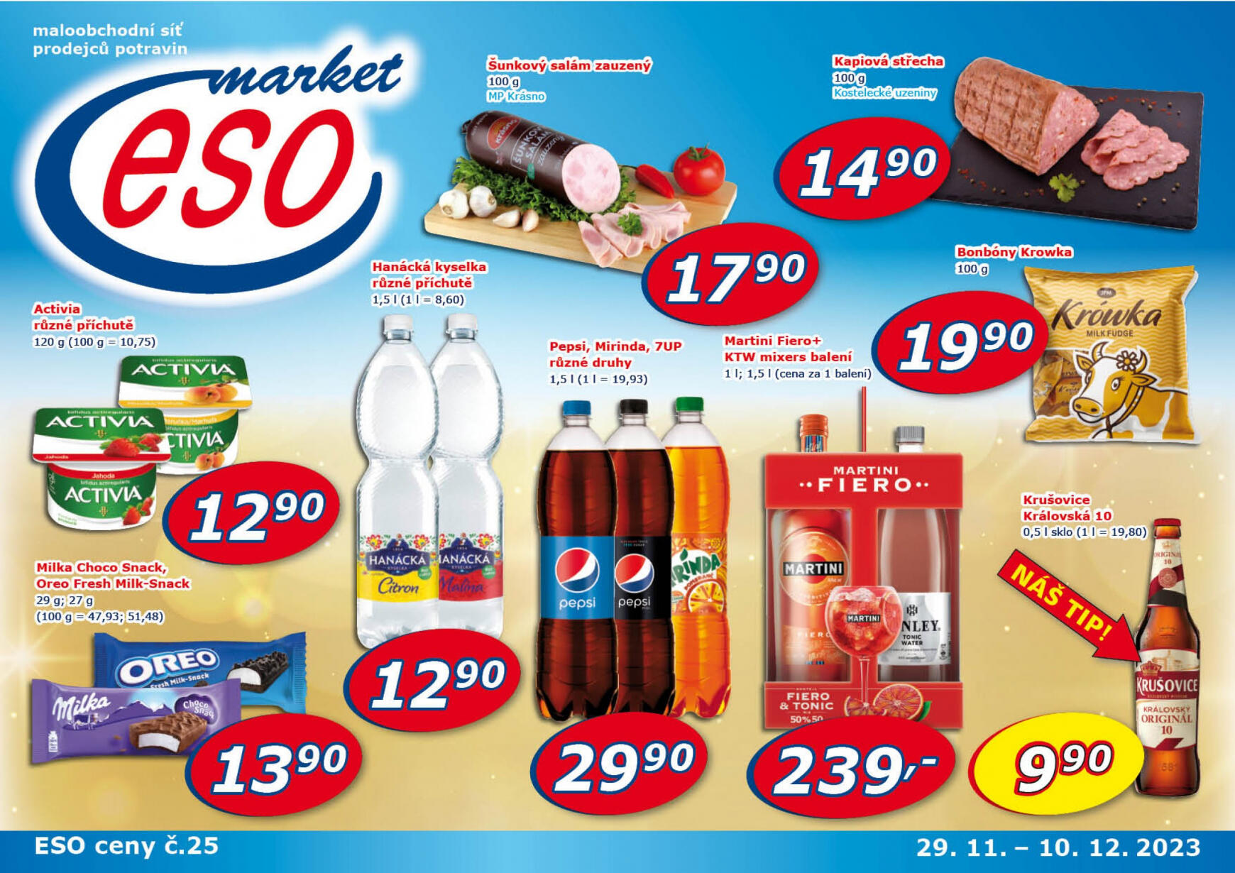 eso-market - ESO MARKET platný od 29.11.2023 - page: 1