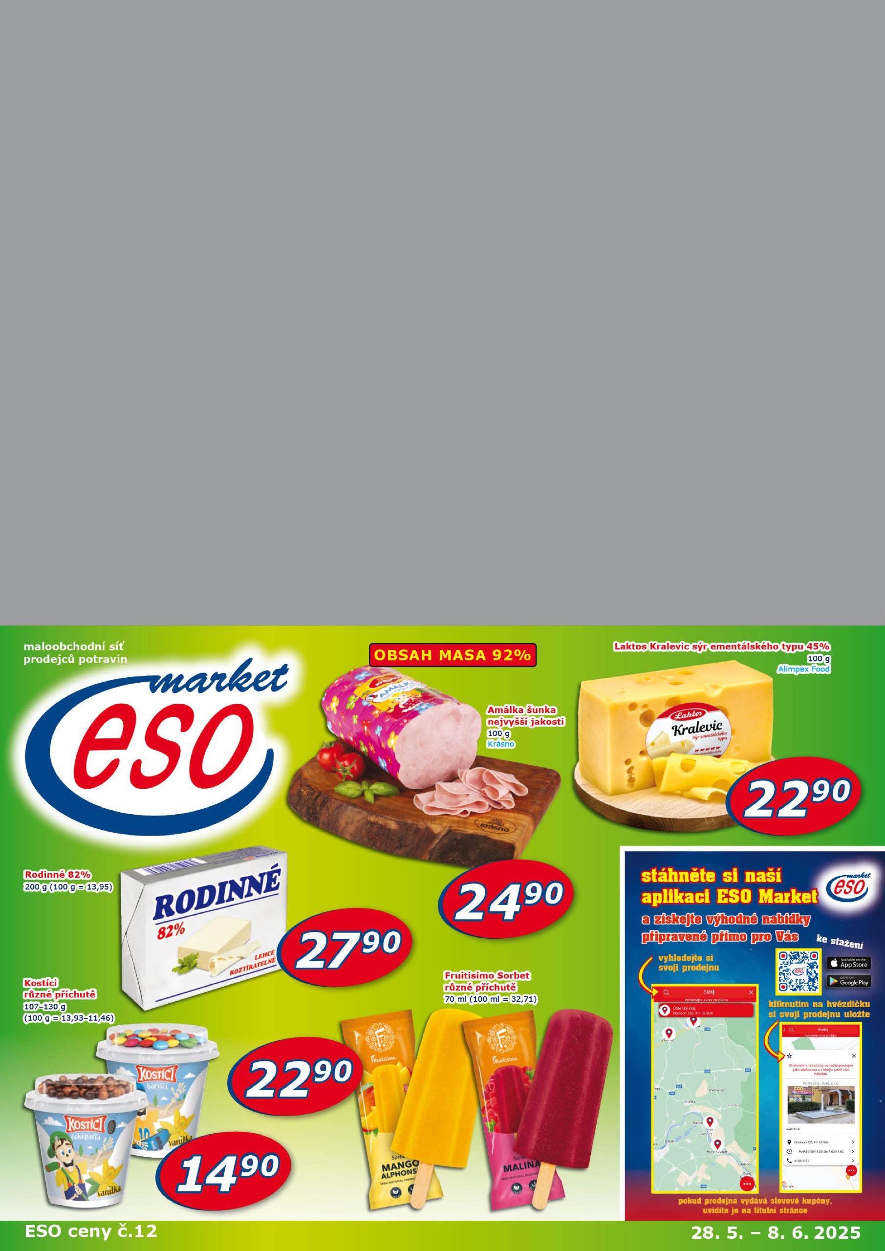 eso-market - Leták ESO MARKET od 28.05. do 08.06.