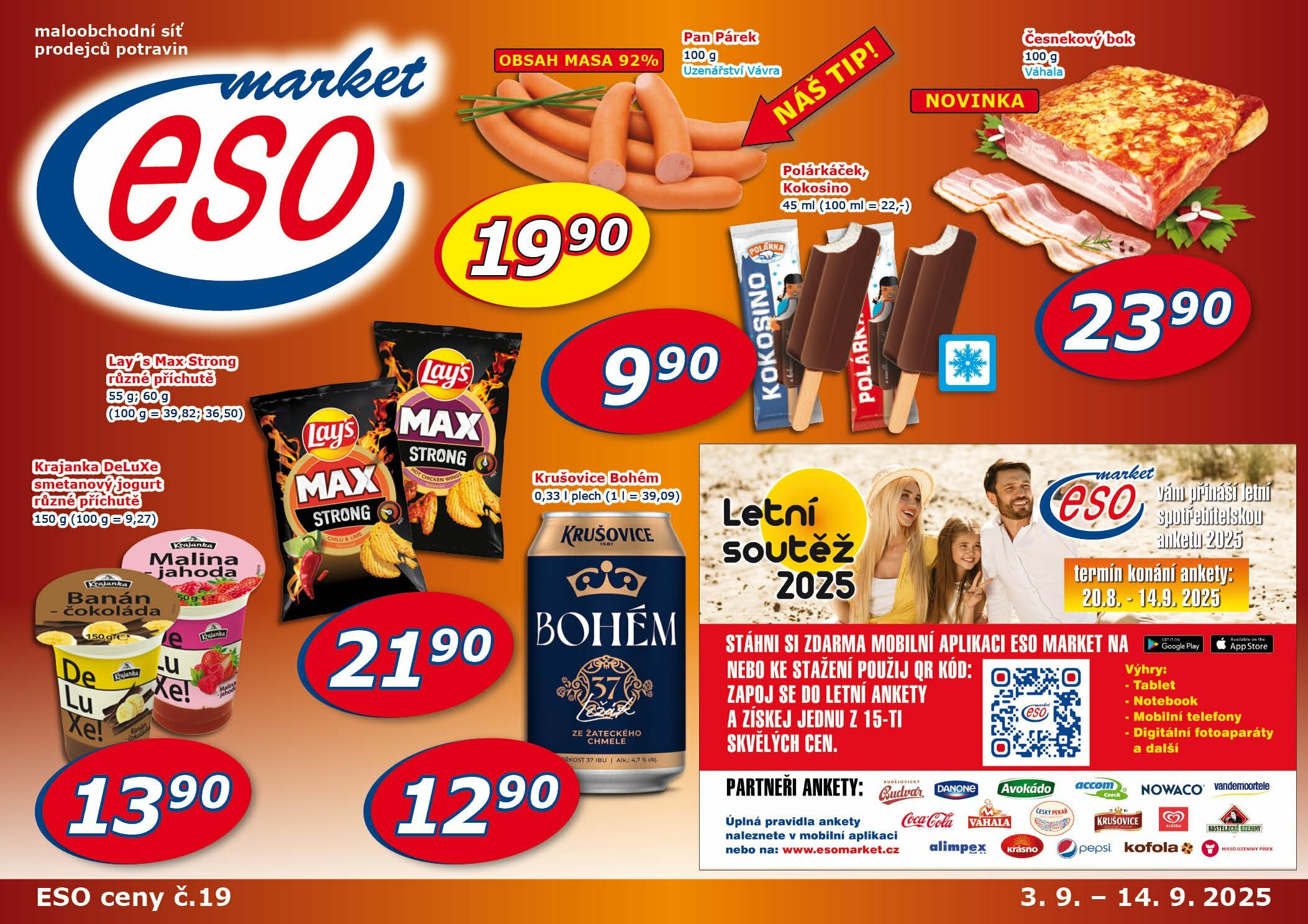 eso-market - Leták ESO MARKET od 03.09. do 14.09.