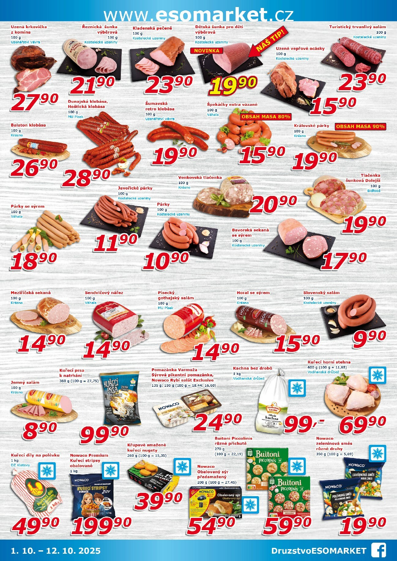 eso-market - Aktuální leták ESO MARKET od 15.10. do 26.10. - page: 2
