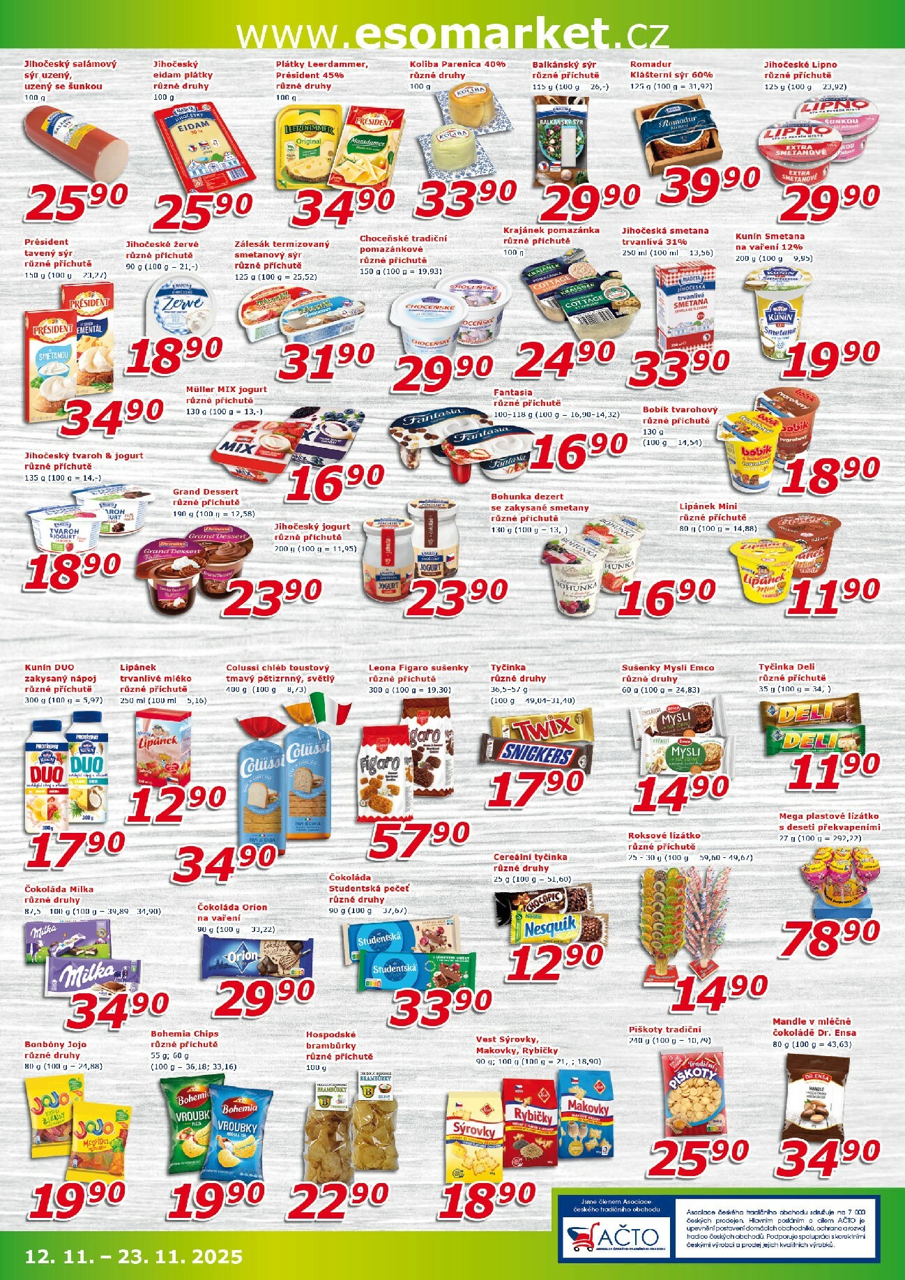 eso-market - Aktuální leták ESO MARKET od 12.11. do 23.11. - page: 3