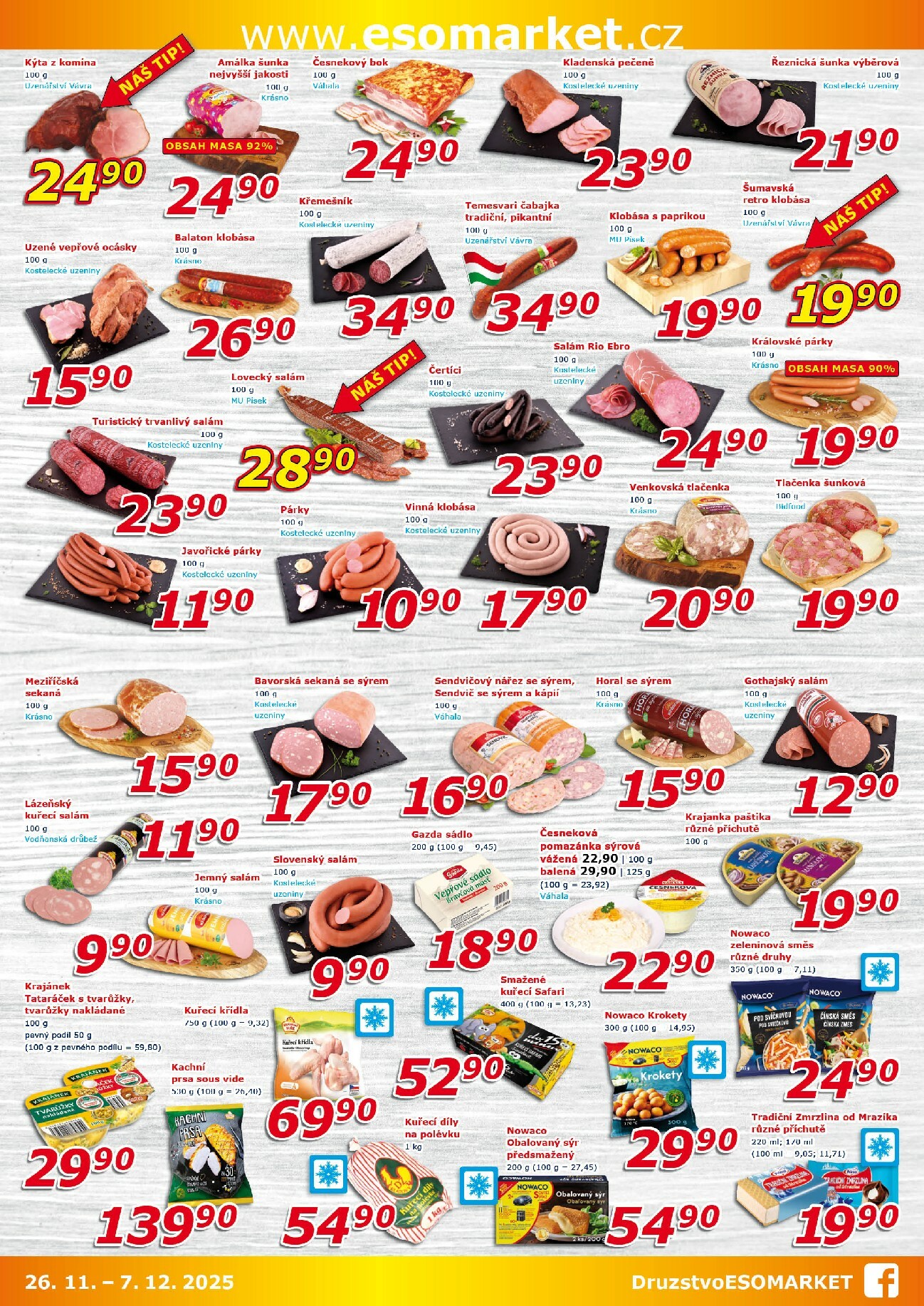 eso-market - Aktuální leták ESO MARKET od 26.11. do 07.12. - page: 2